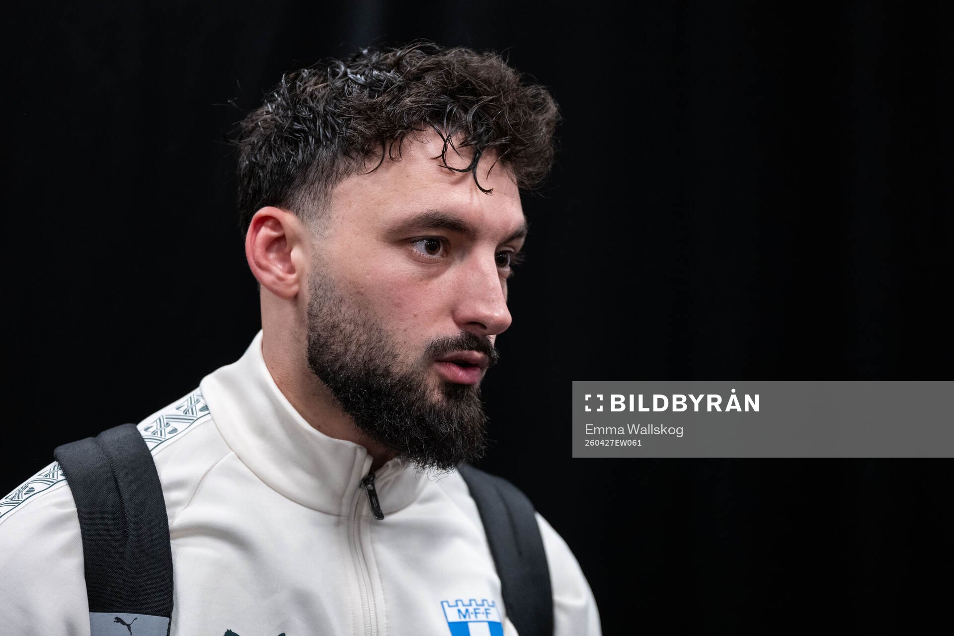 Malmö FFs Sead Haksabanovic i mixade zonen