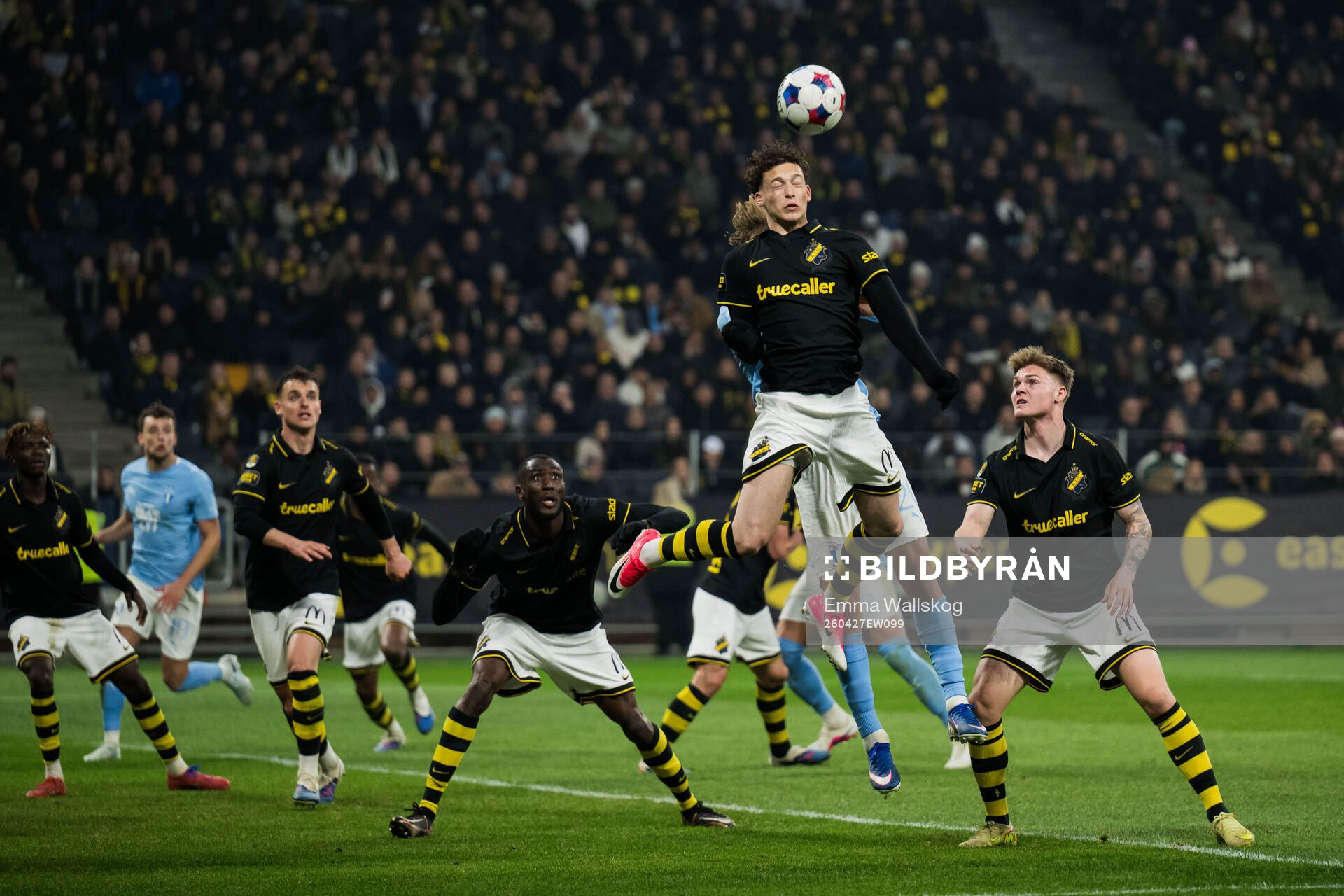 AIKs Ibrahim Cisse, Victor Goncalves Andersson och Erik