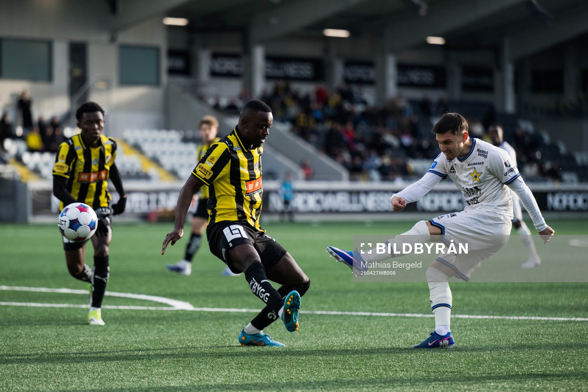 Häckens Brice Wembangomo och Sirius Isak Bjerkebo