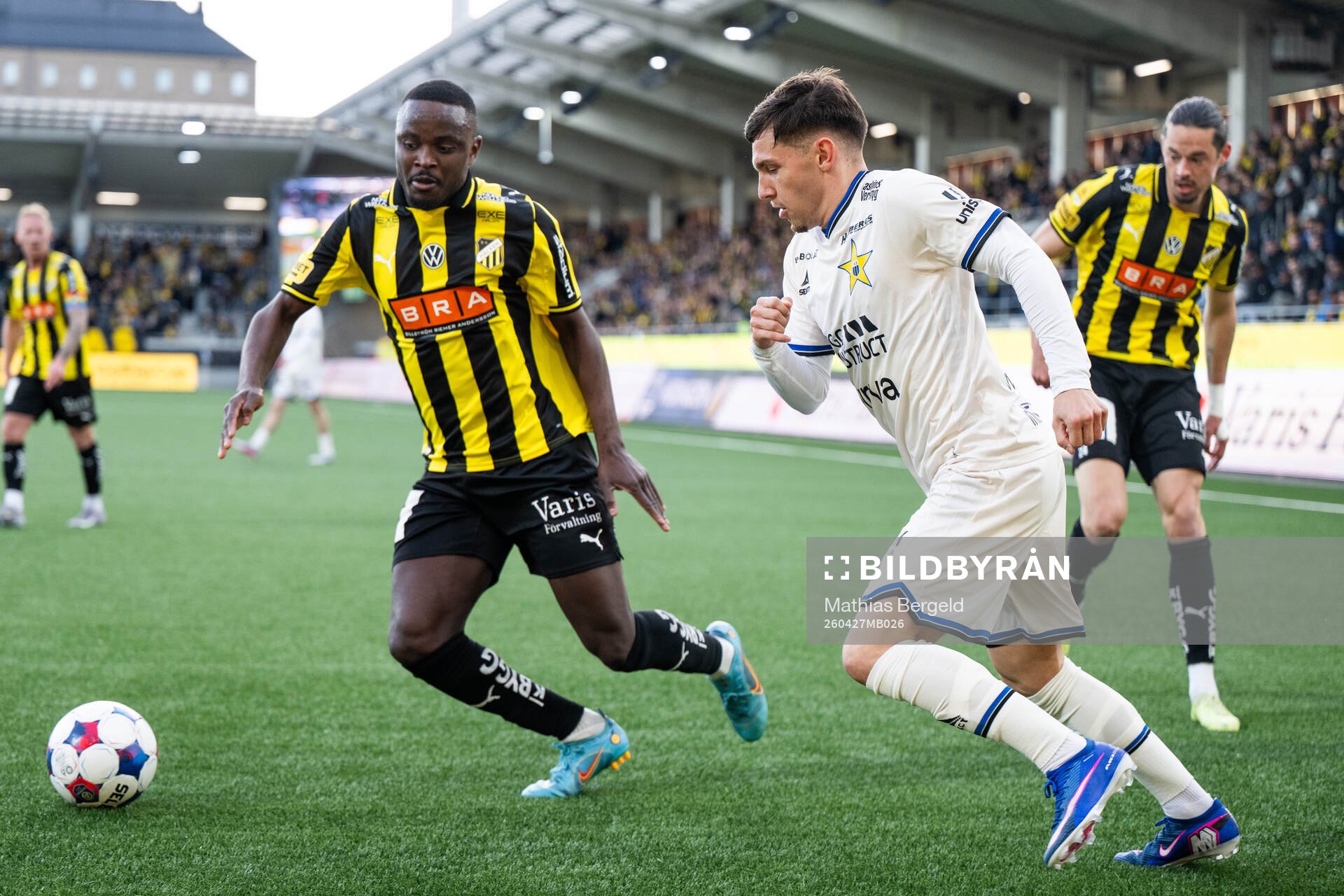 Häckens Brice Wembangomo och Sirius Isak Bjerkebo