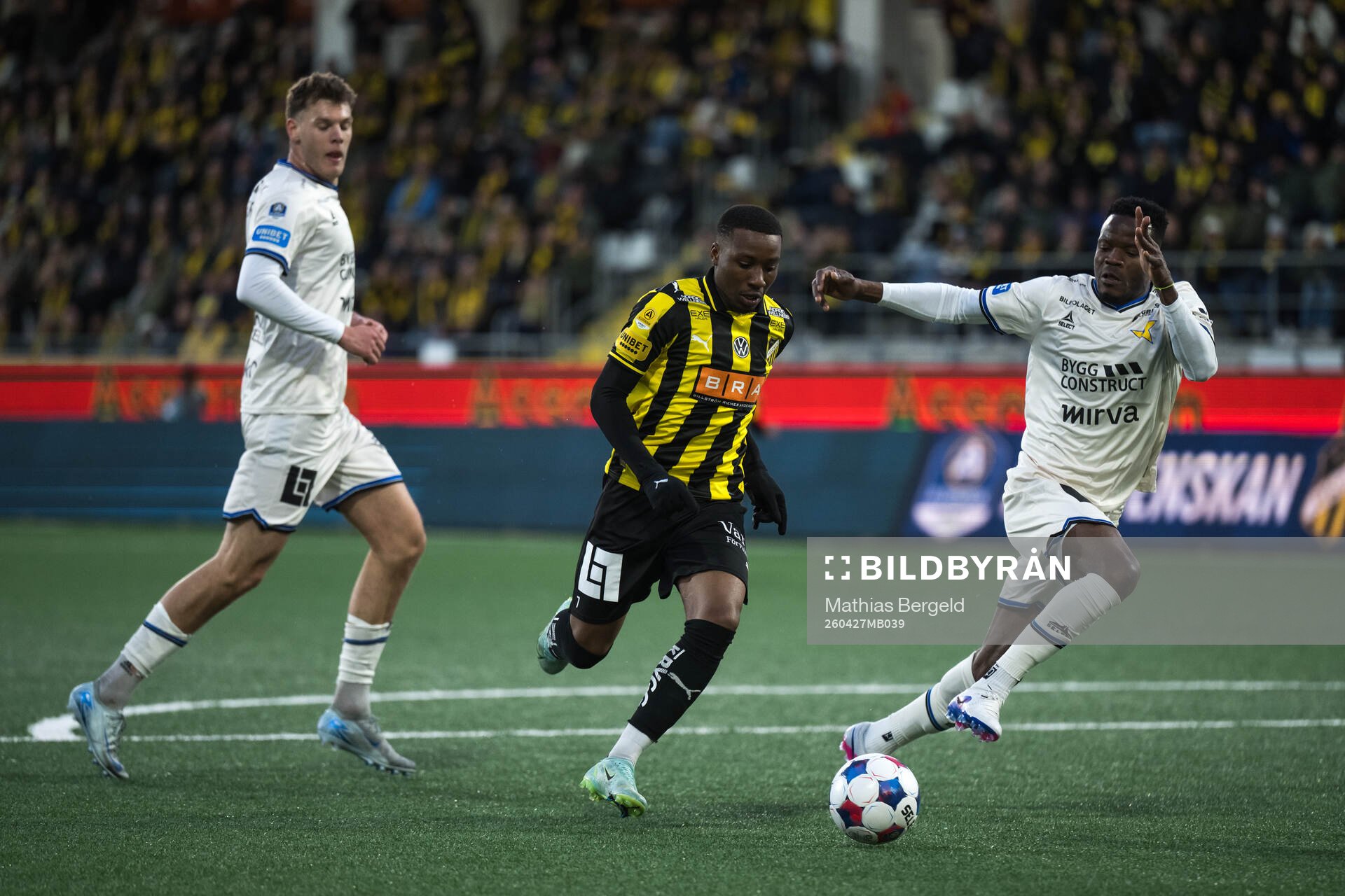 Häckens Sanders Ngabo och Sirius Mohamed Soumah