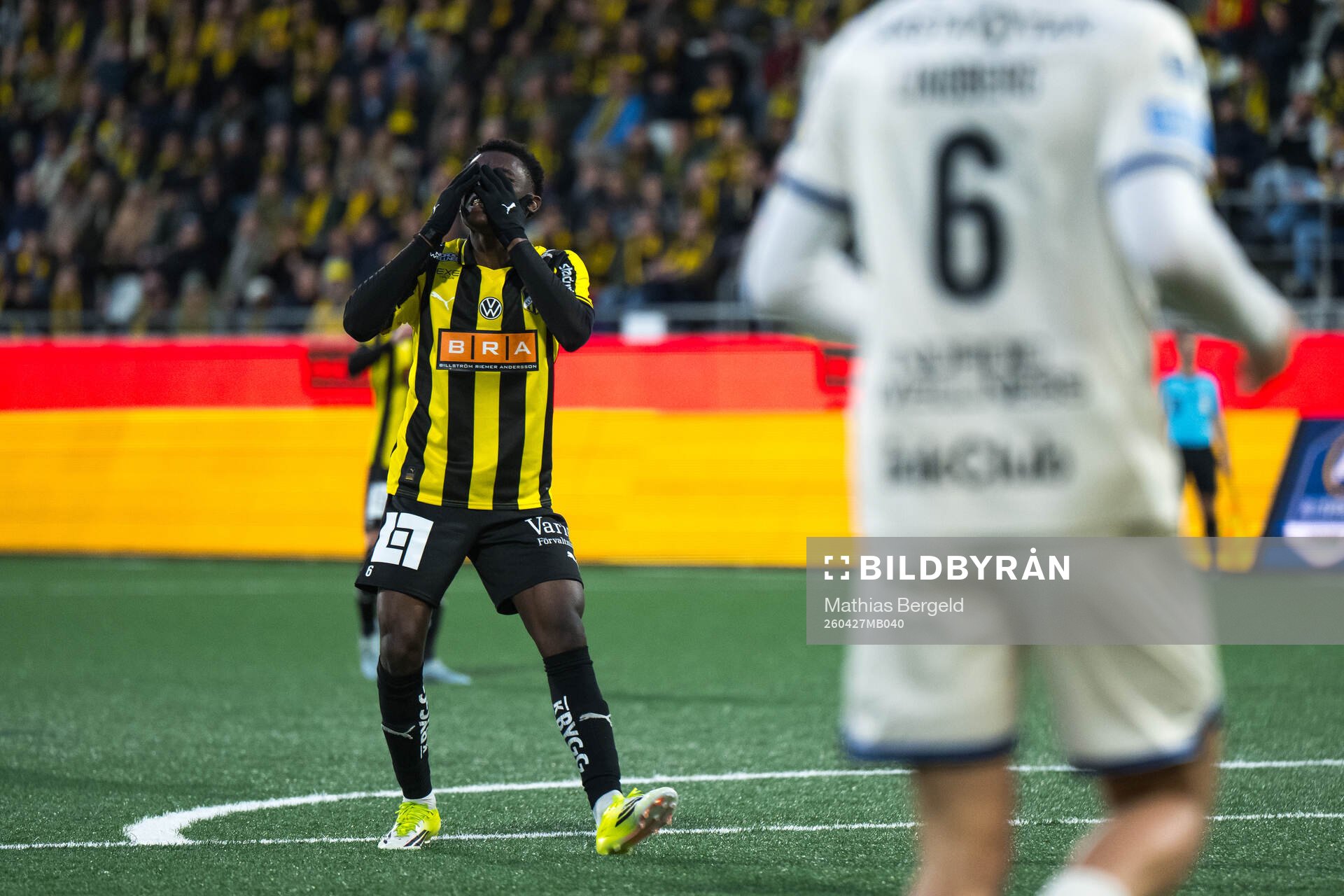 Häckens Abdoulaye Doumbia deppar