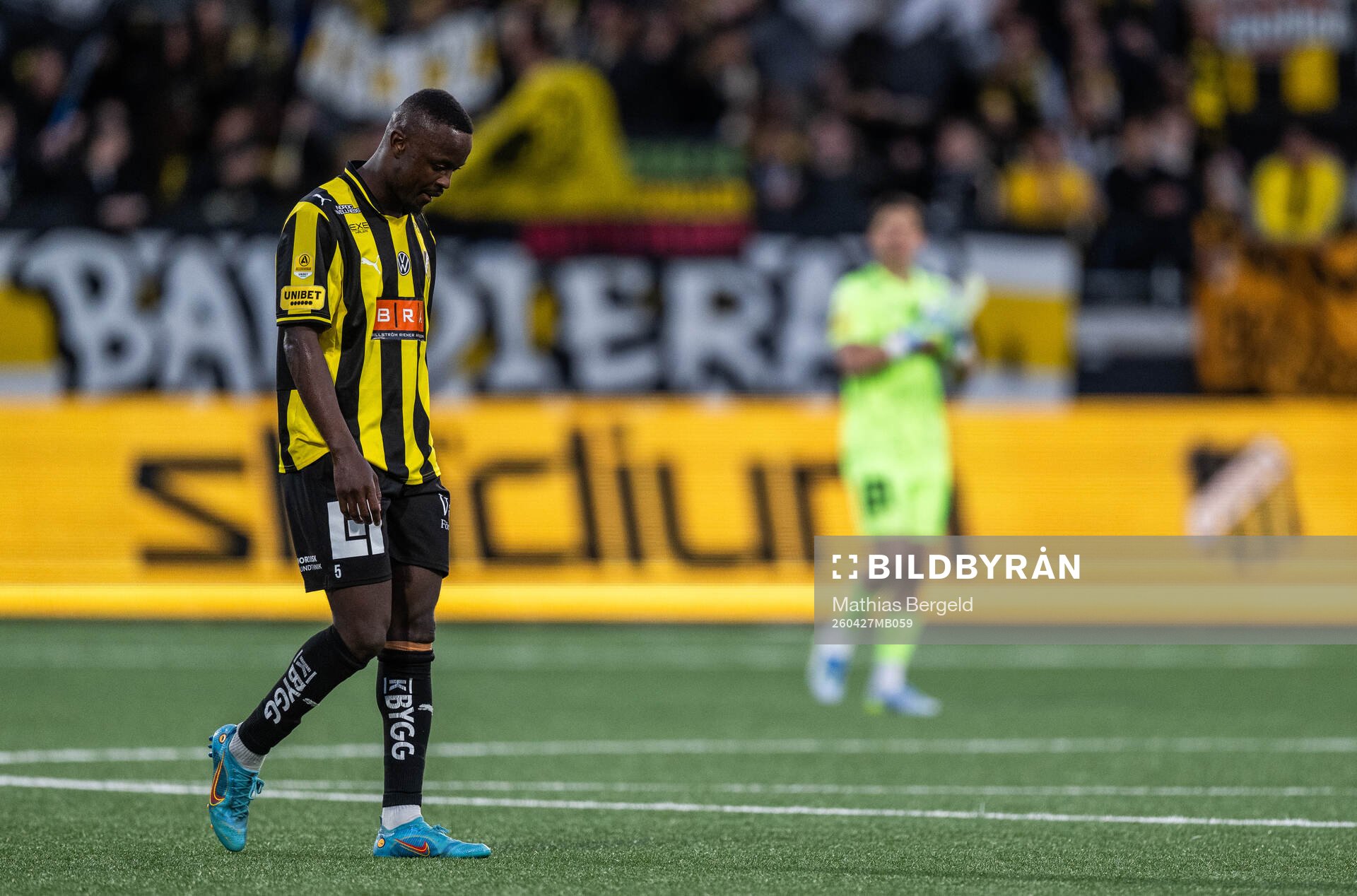 Häckens Brice Wembangomo deppar