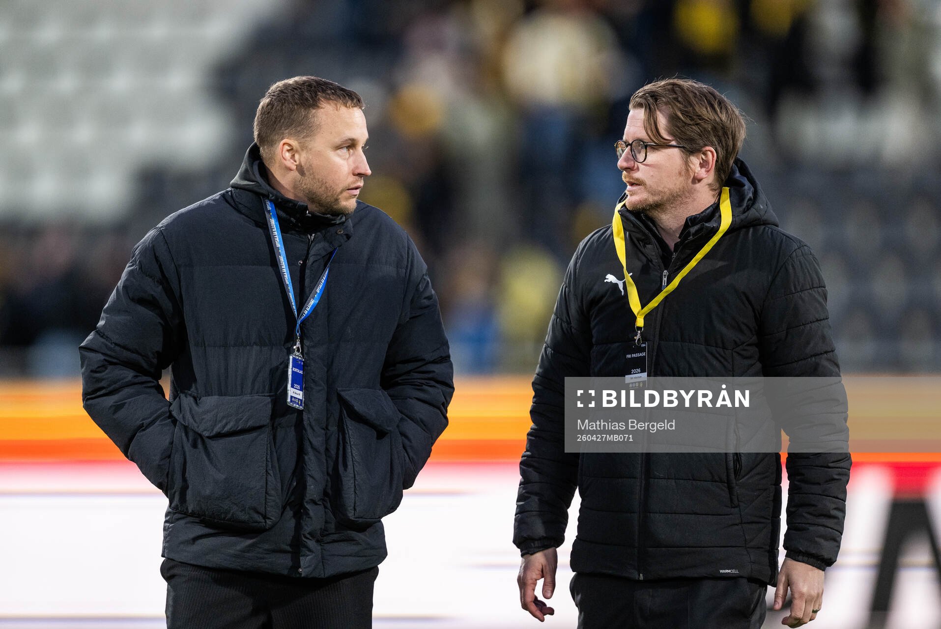 Sirius chef för herrlaget Jonathan Ederström och Häckens