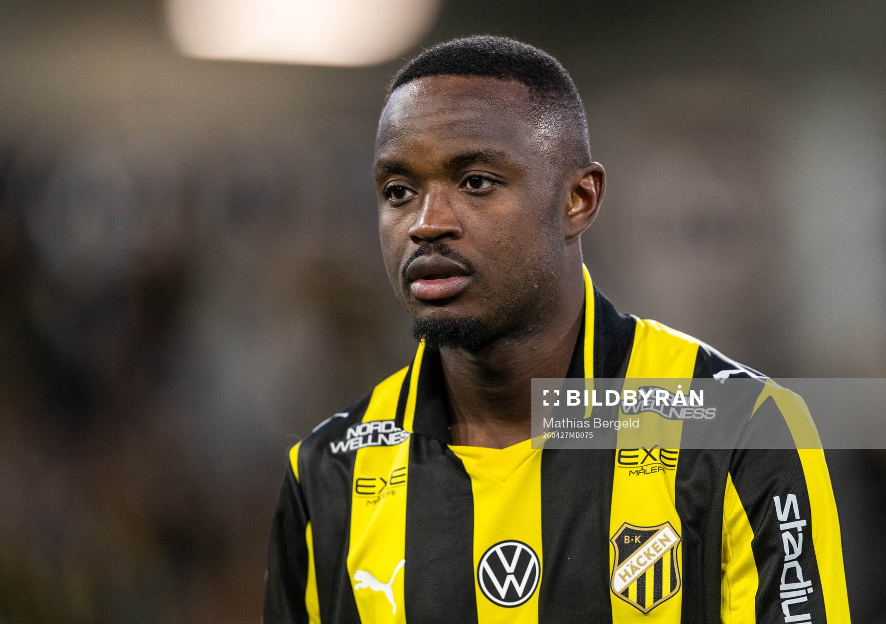 Häckens Brice Wembangomo deppar