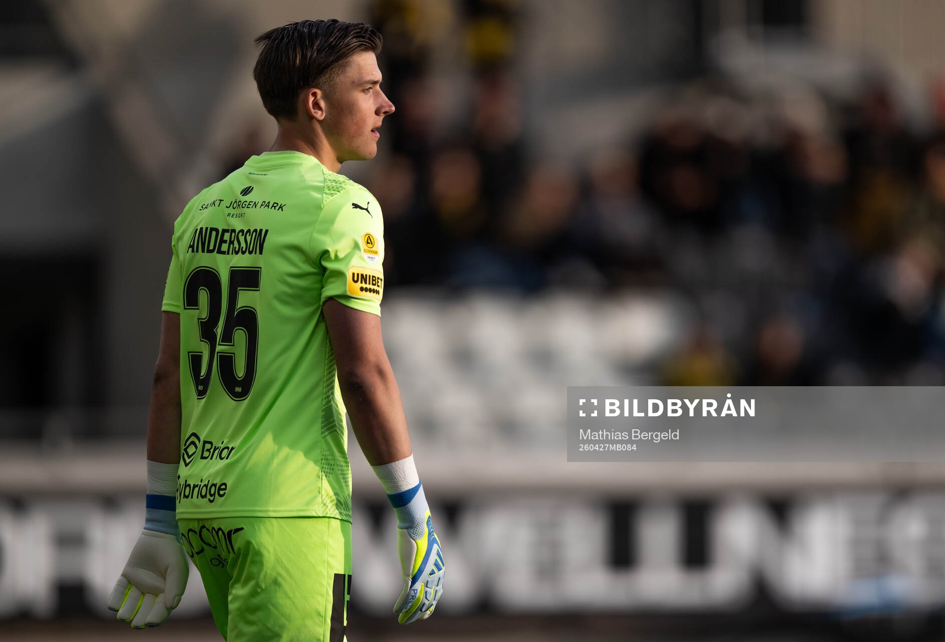 Häckens målvakt David Andersson