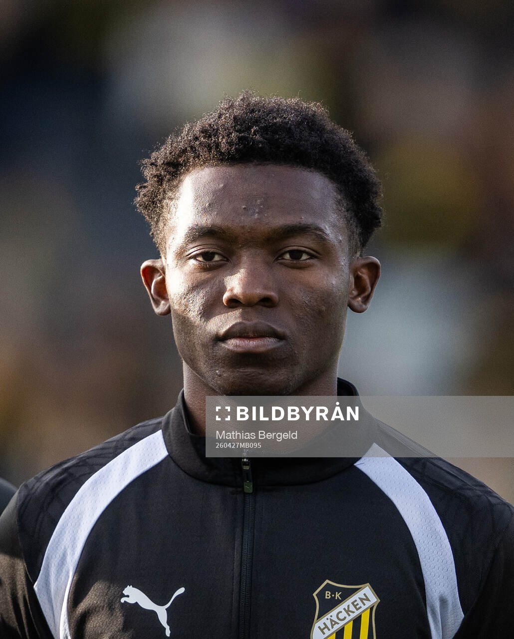 Häckens Abdoulaye Doumbia vid line-up
