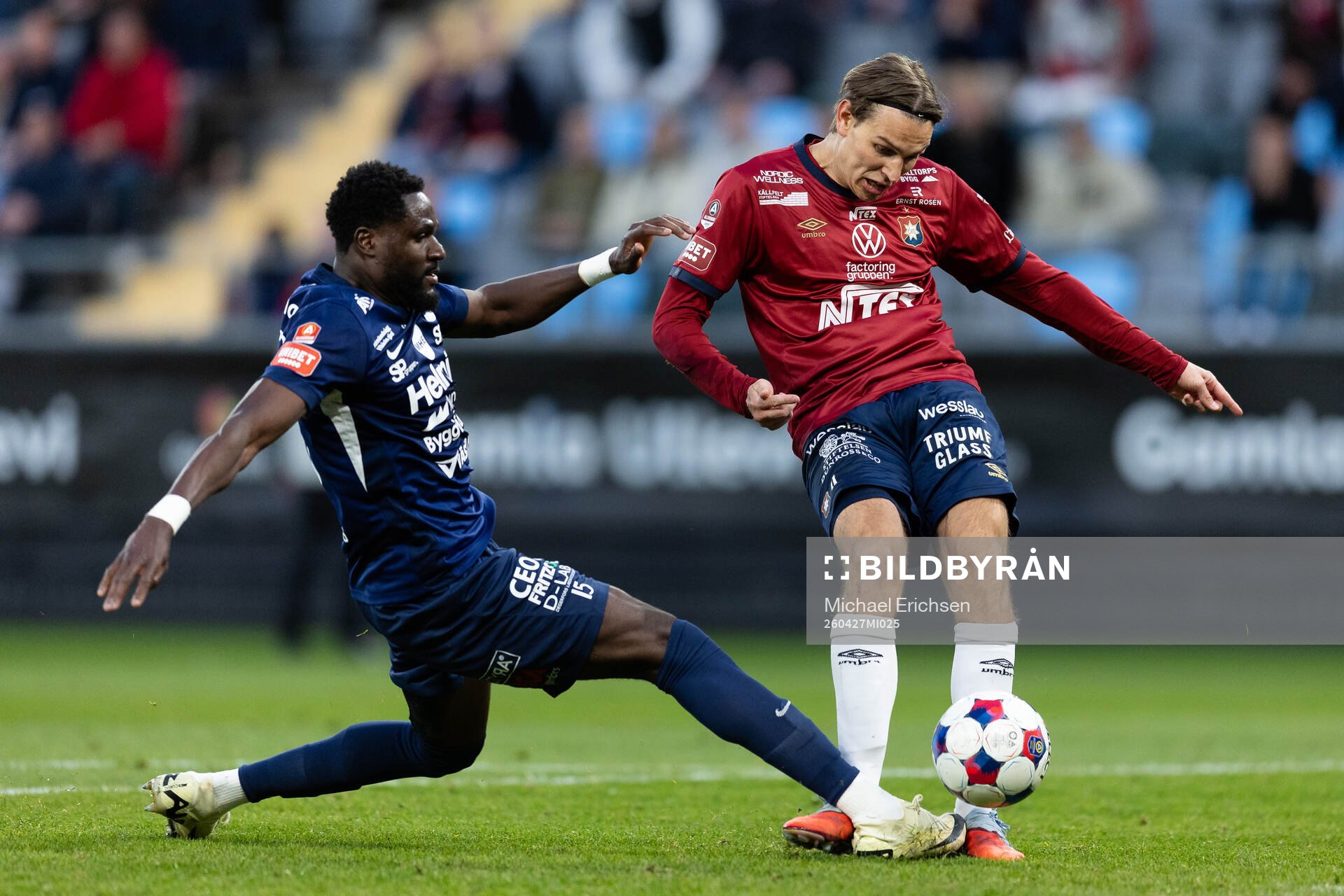 Degerfors Nasiru Moro fäller Örgrytes Noah Christoffersson