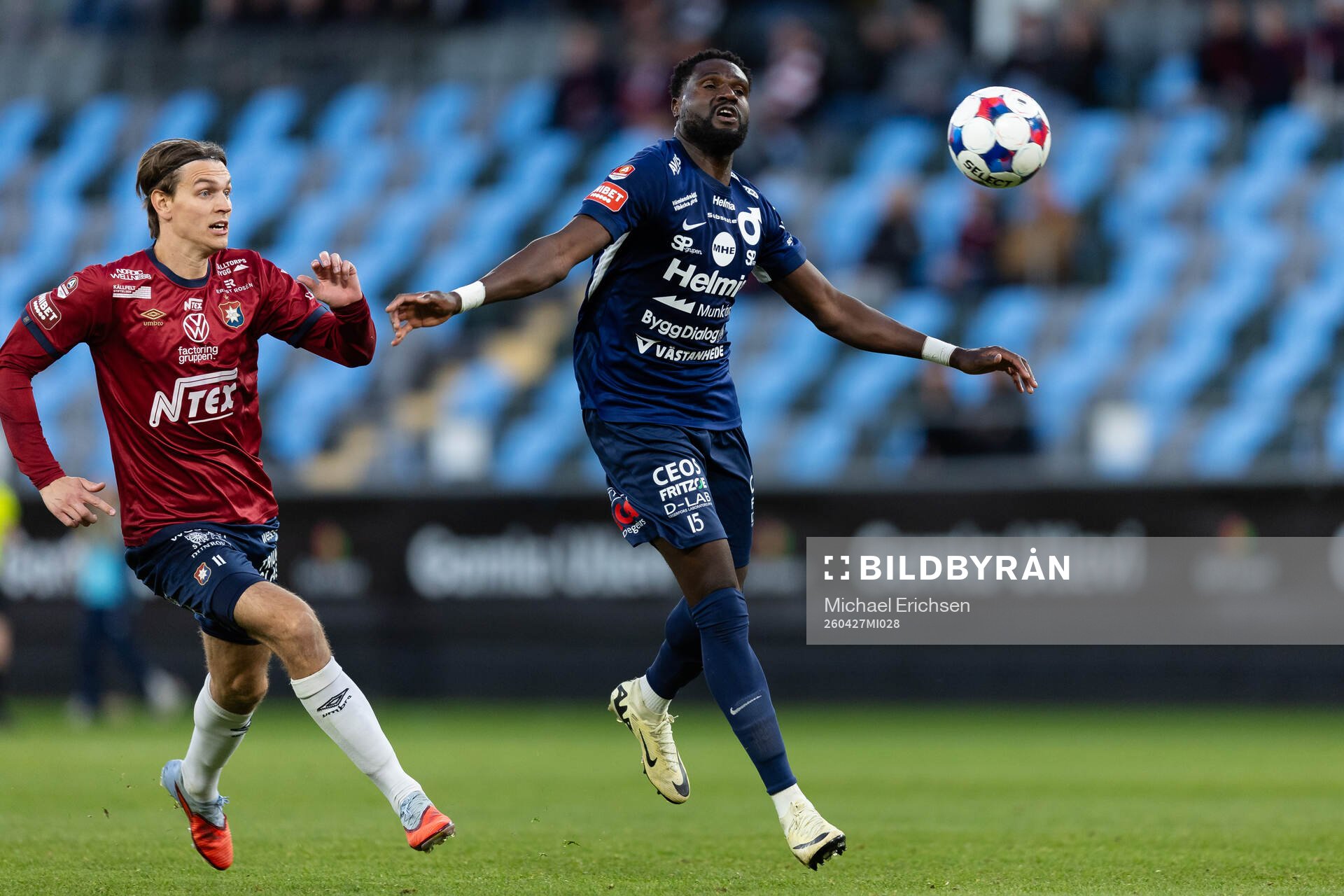 Örgrytes Noah Christoffersson och Degerfors Nasiru Moro