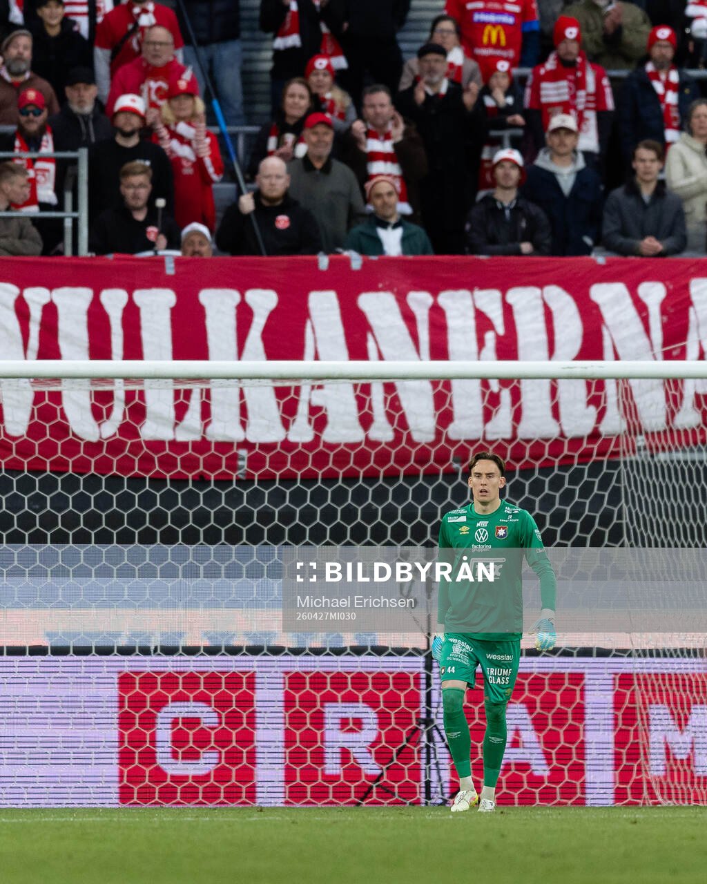 Örgrytes målvakt Hampus Gustafsson
