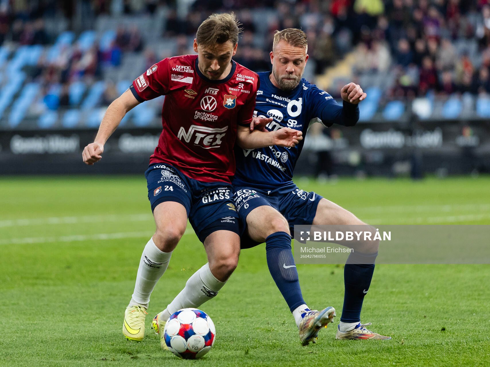 Örgrytes William Svensson och Degerfors Daniel Sundgren