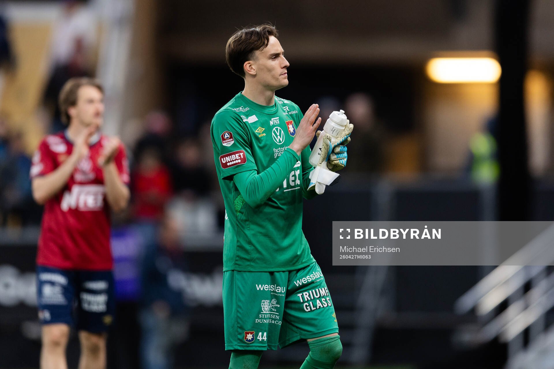 Örgrytes målvakt Hampus Gustafsson