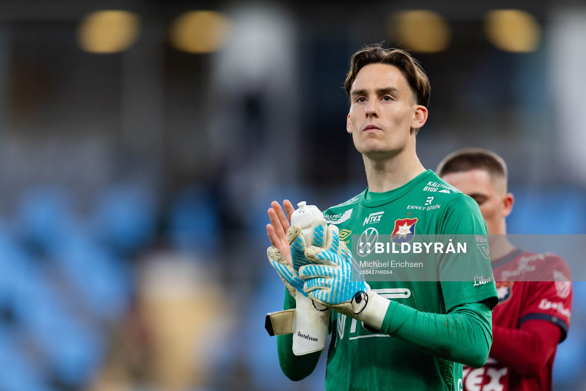 Örgrytes målvakt Hampus Gustafsson