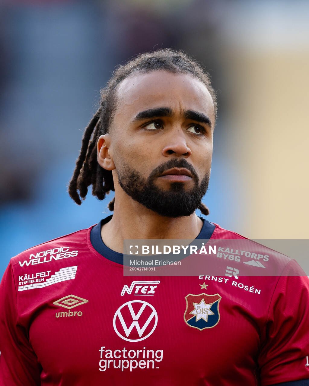 Örgrytes Jerome Tibbling Ugwo  på line up