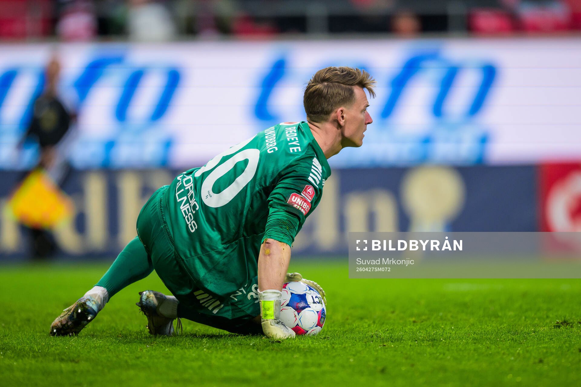 Kalmars målvakt Jakob Kindberg