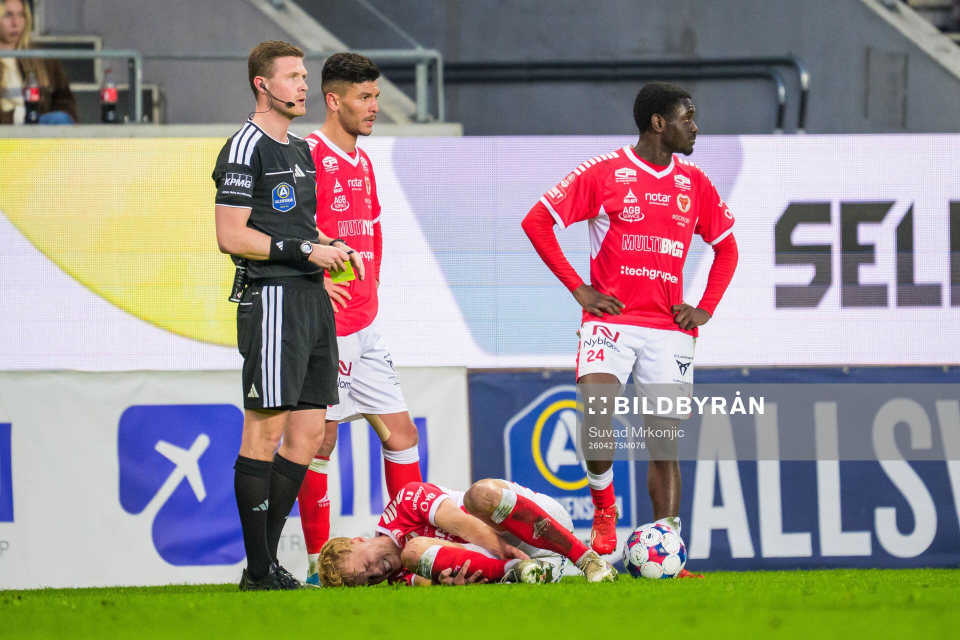 Kalmars Victor Larsson har ont