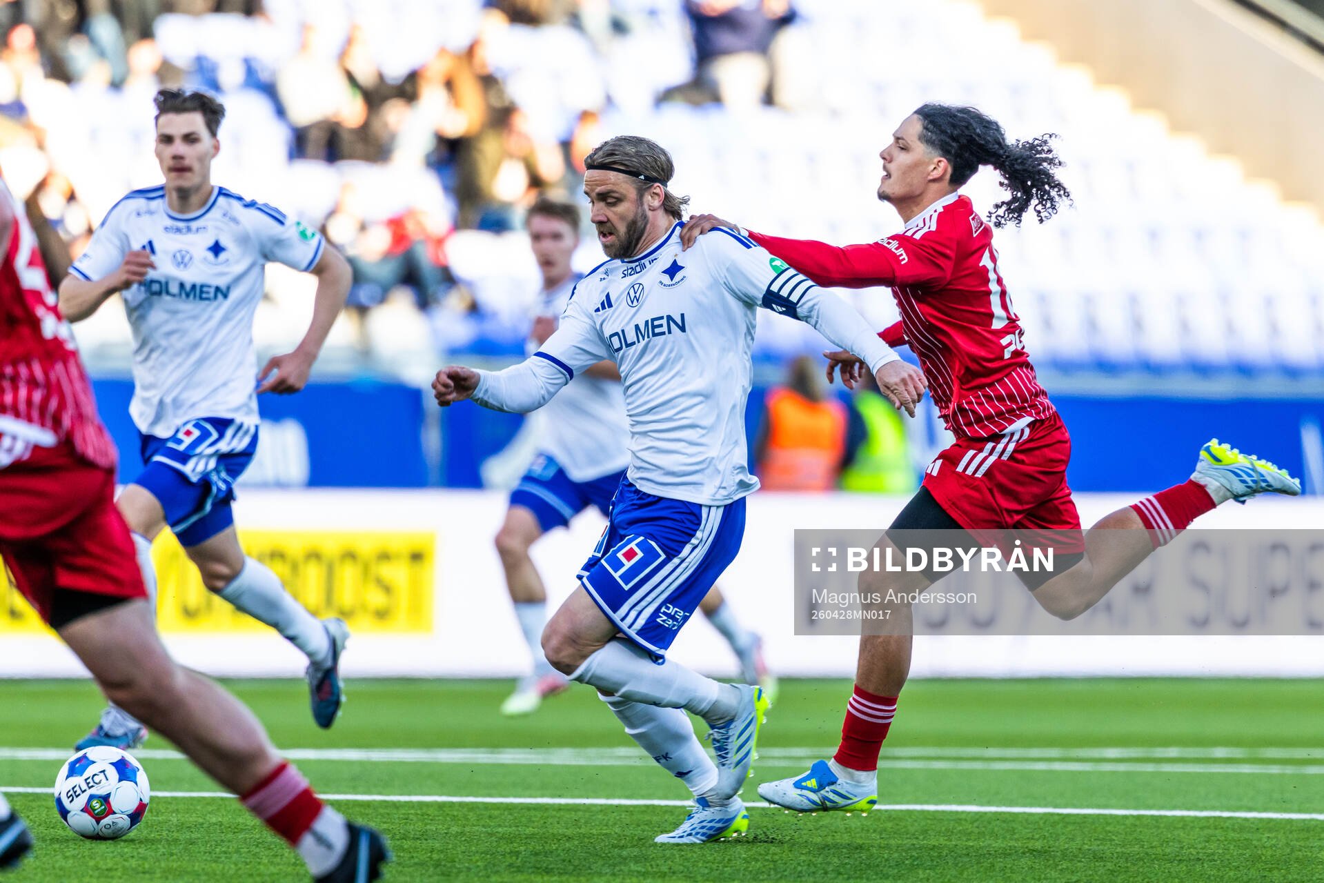 IFK Norrköpings Christoffer Nyman och Landskronas André