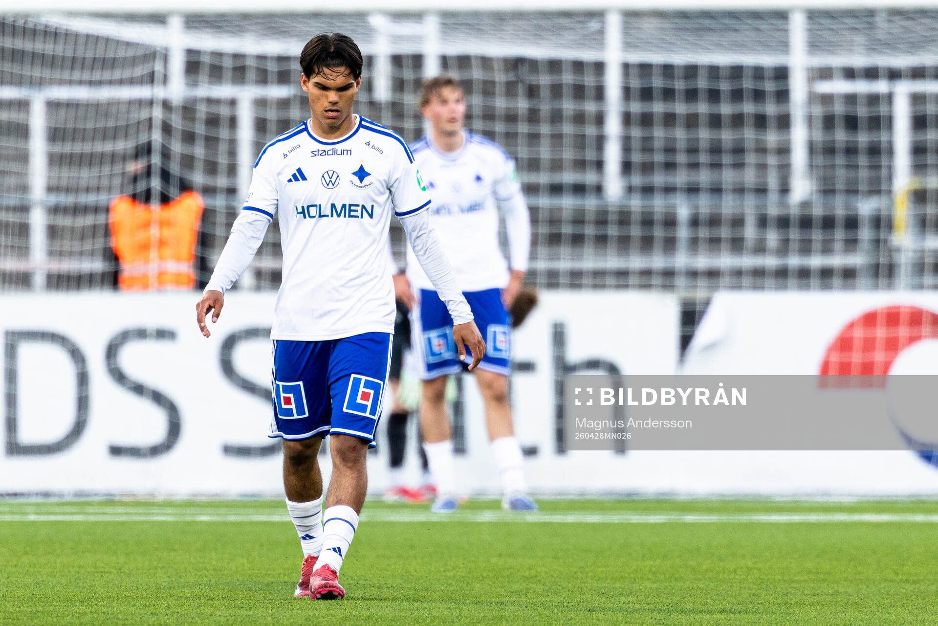 IFK Norrköpings Noel Sernelius deppar