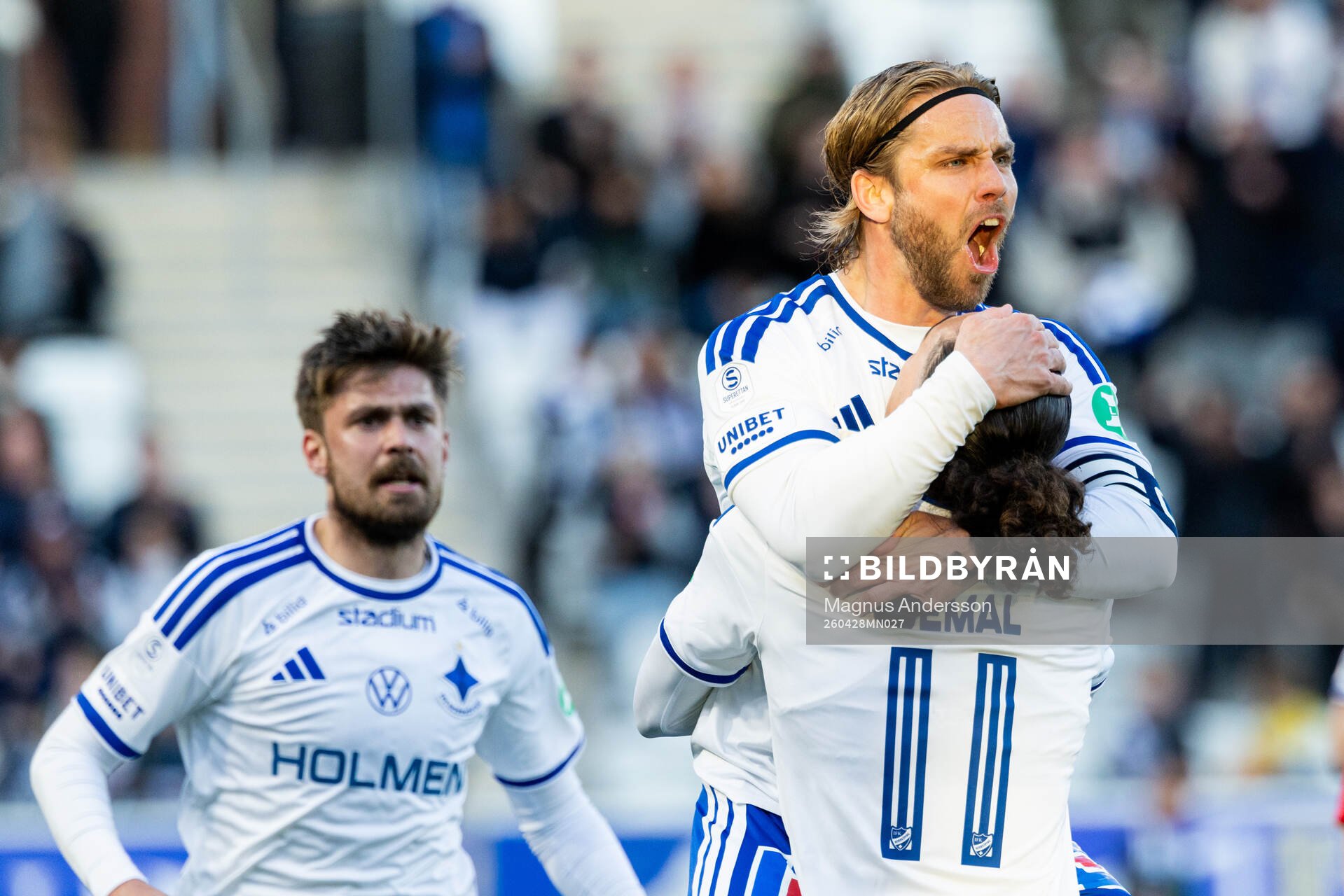 IFK Norrköpings Christoffer Nyman jublar