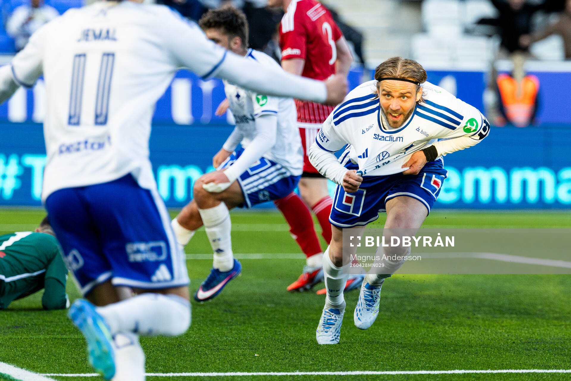 IFK Norrköpings Christoffer Nyman jublar