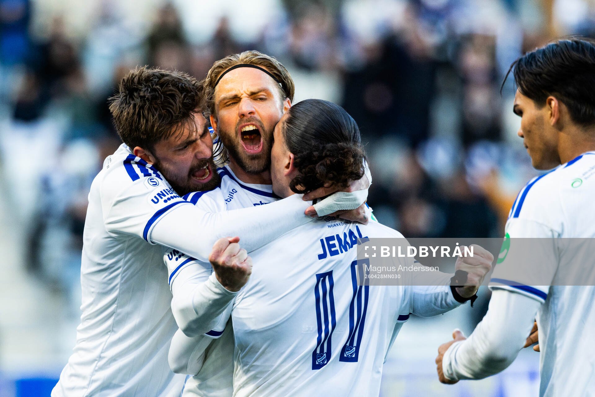 IFK Norrköpings Christoffer Nyman jublar