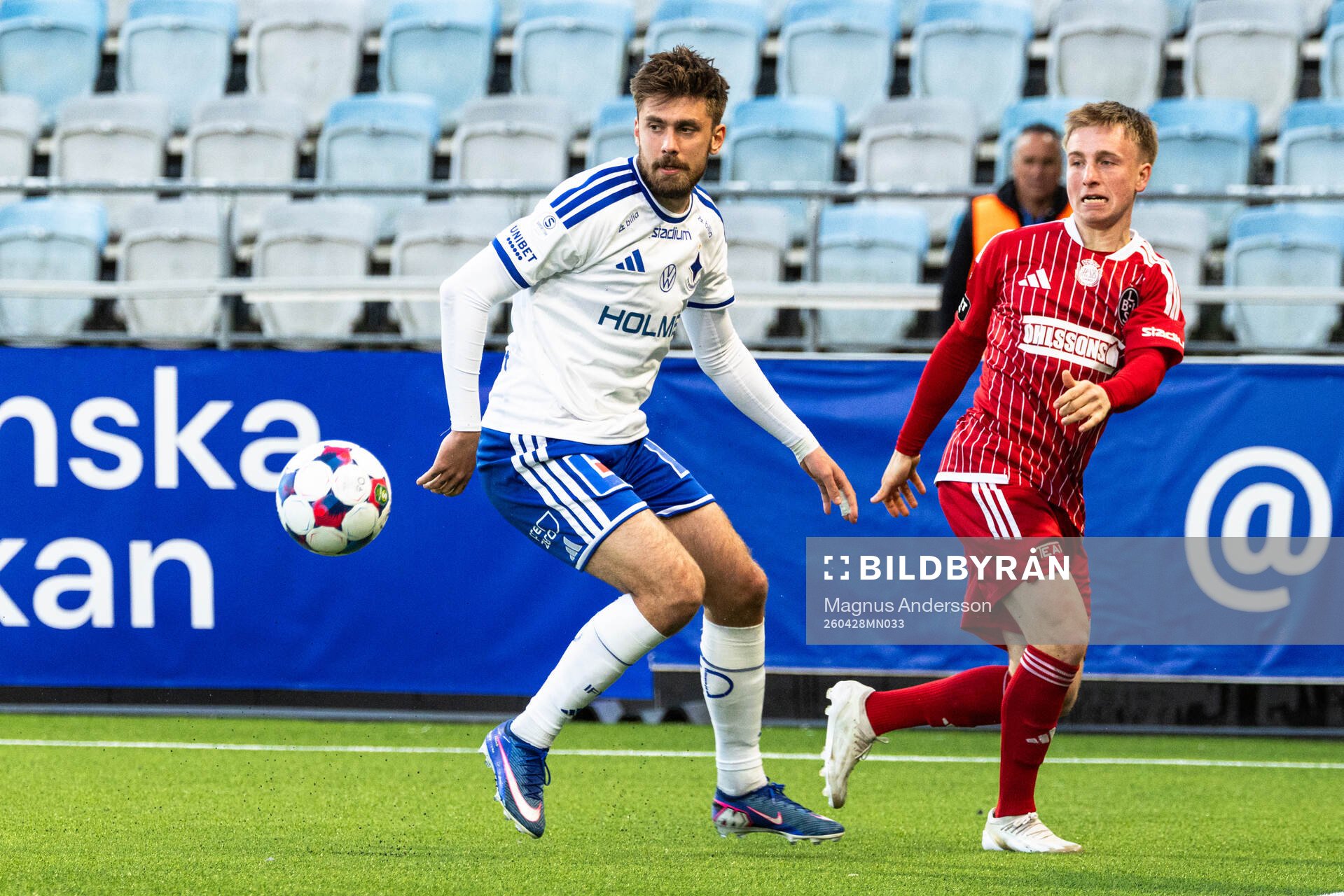 IFK Norrköpings Tim Prica och Landskronas Gustaf Bruzelius
