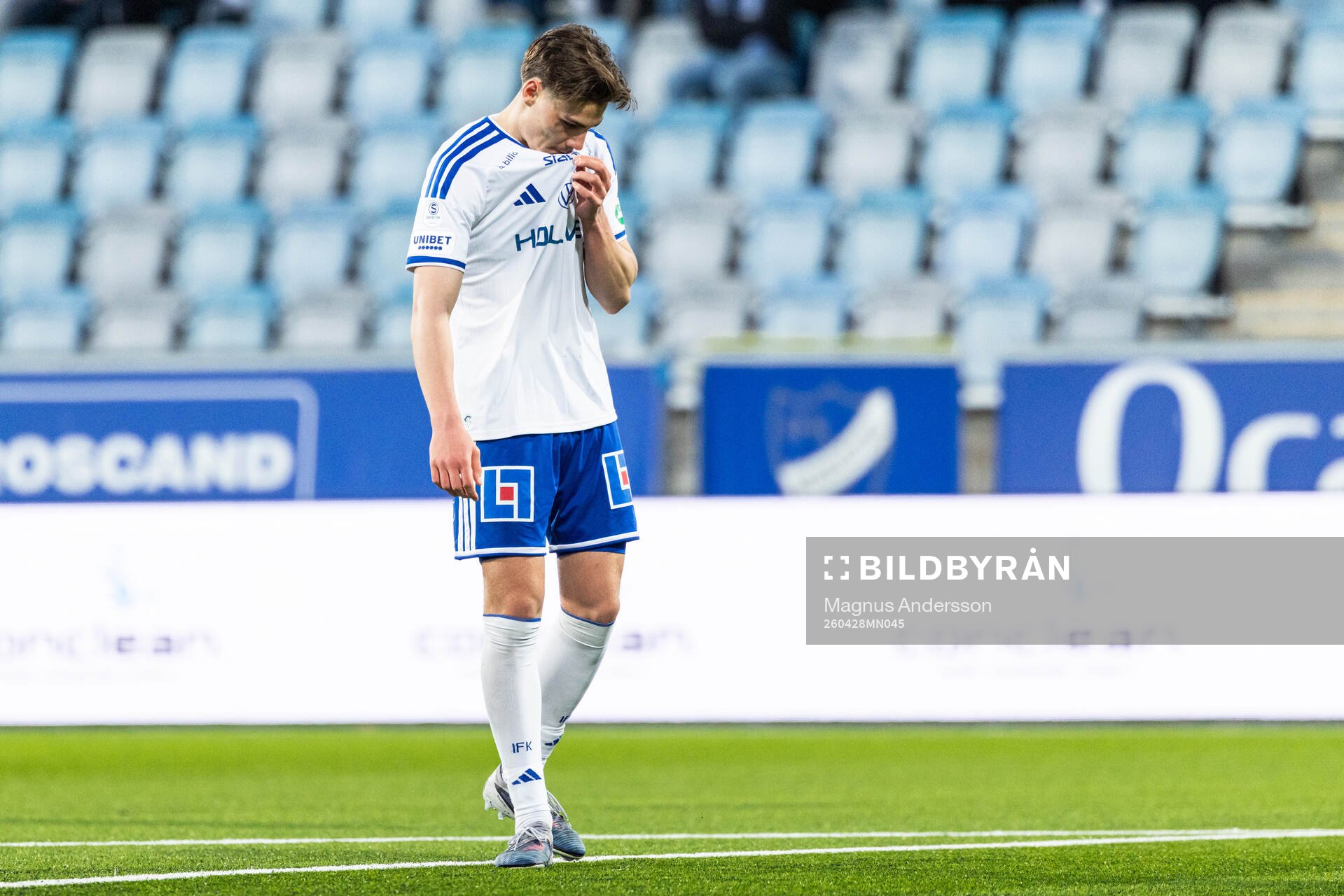IFK Norrköpings Albert Aleksanjan deppar