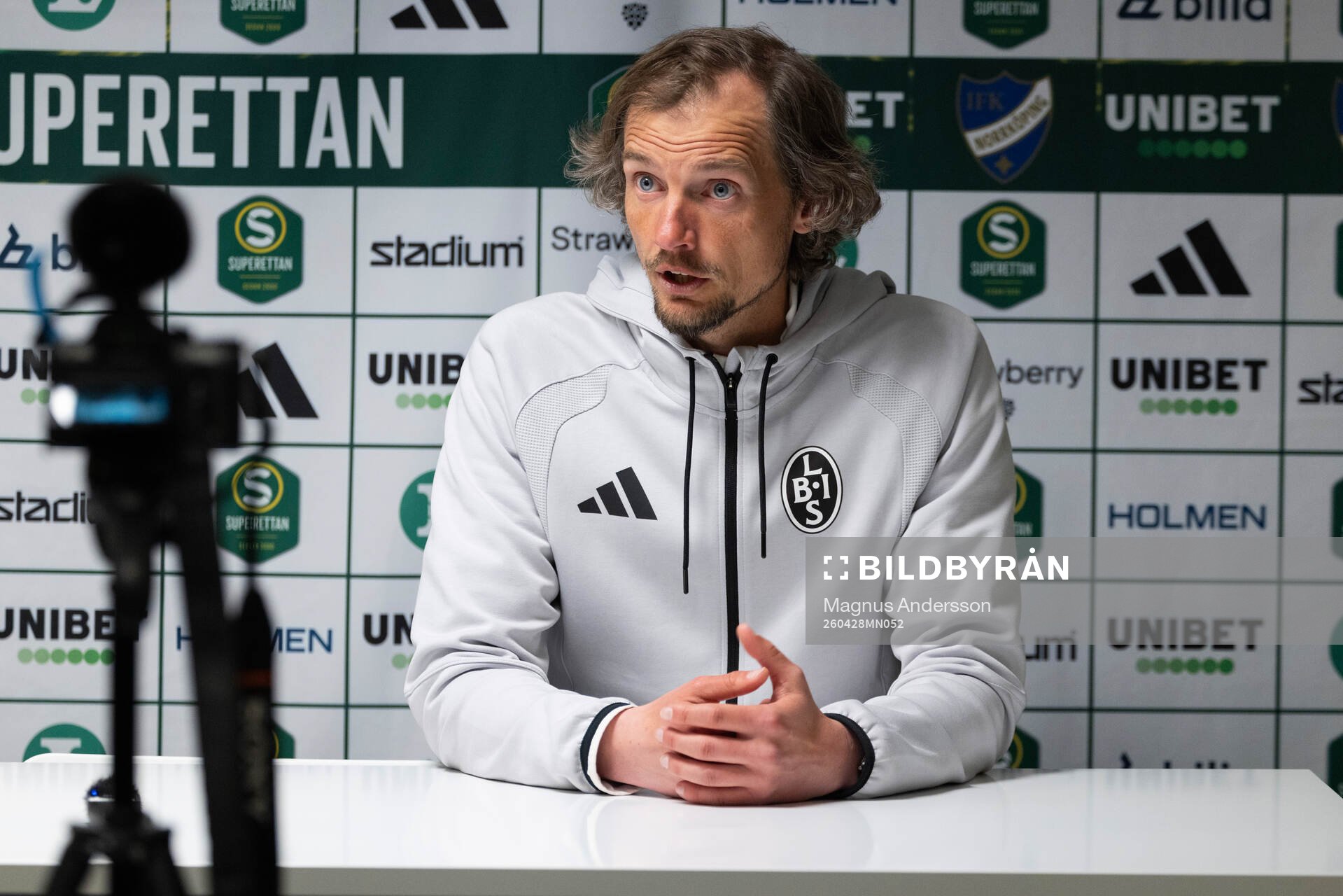 Landskronas tränare Robin Asterhed