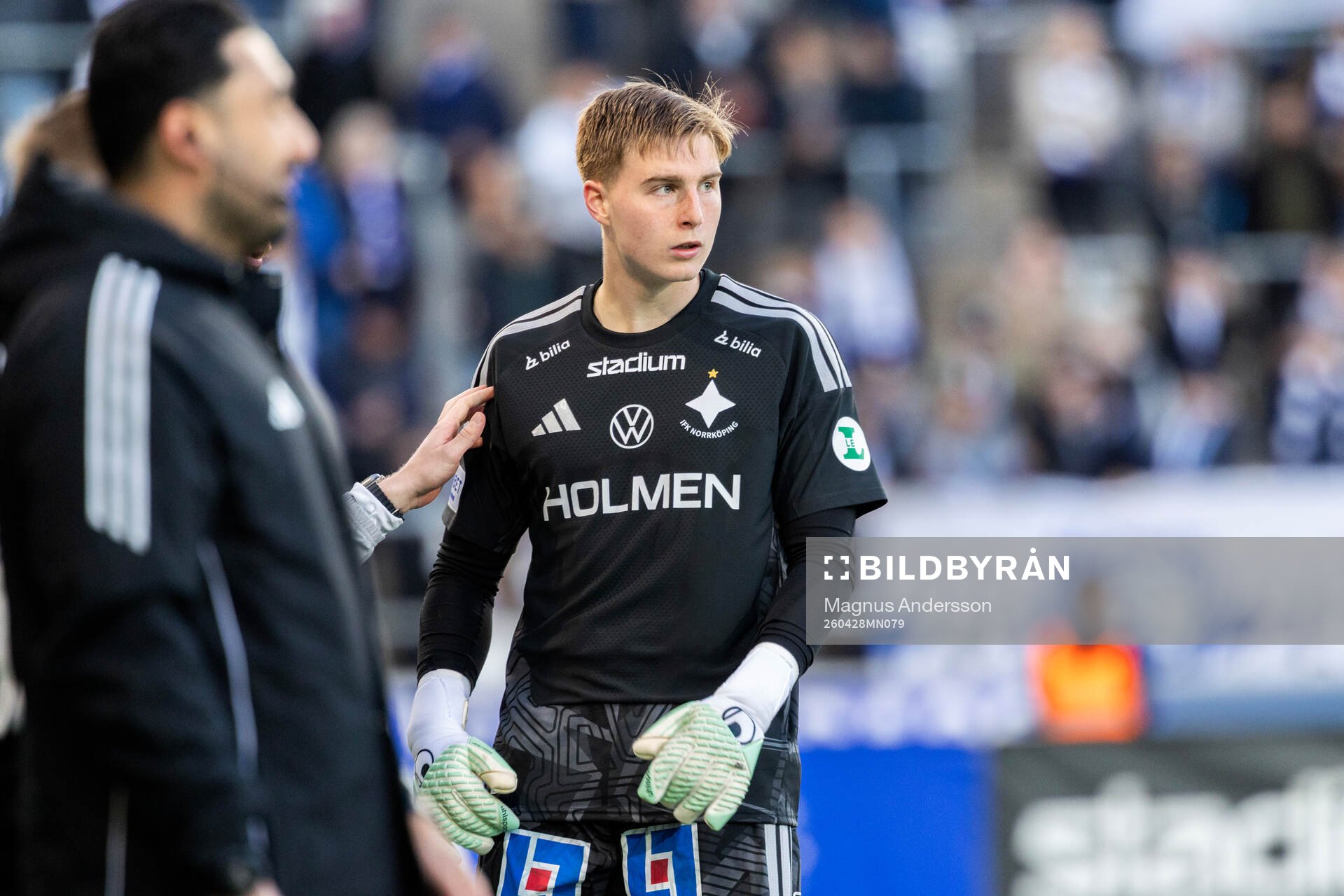 IFK Norrköpings målvakt Theo Krantz