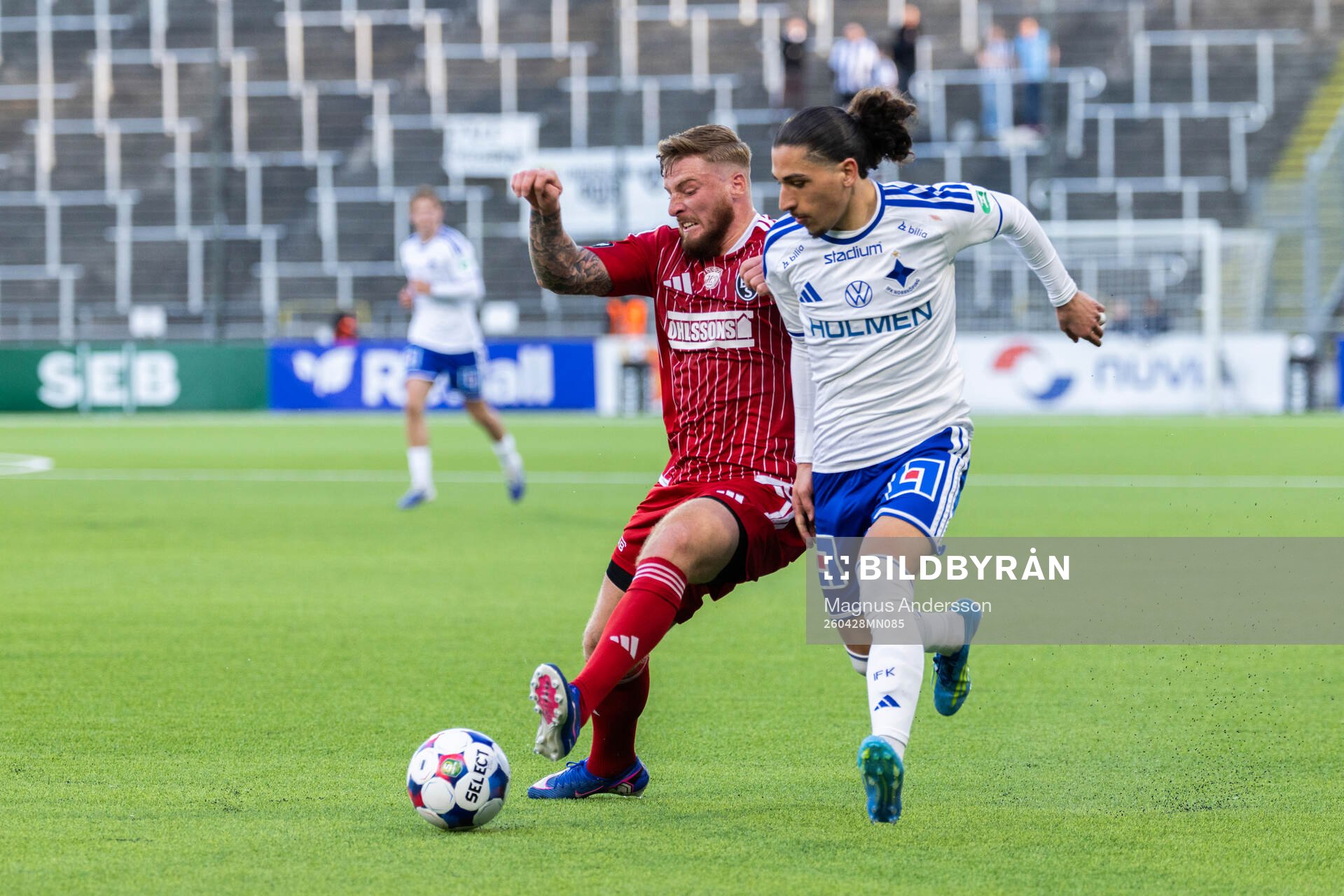 Landskronas Markus Björkqvist och Elias Jemal