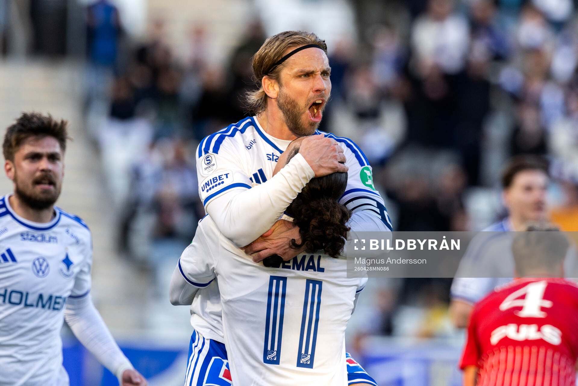 IFK Norrköpings Christoffer Nyman jublar