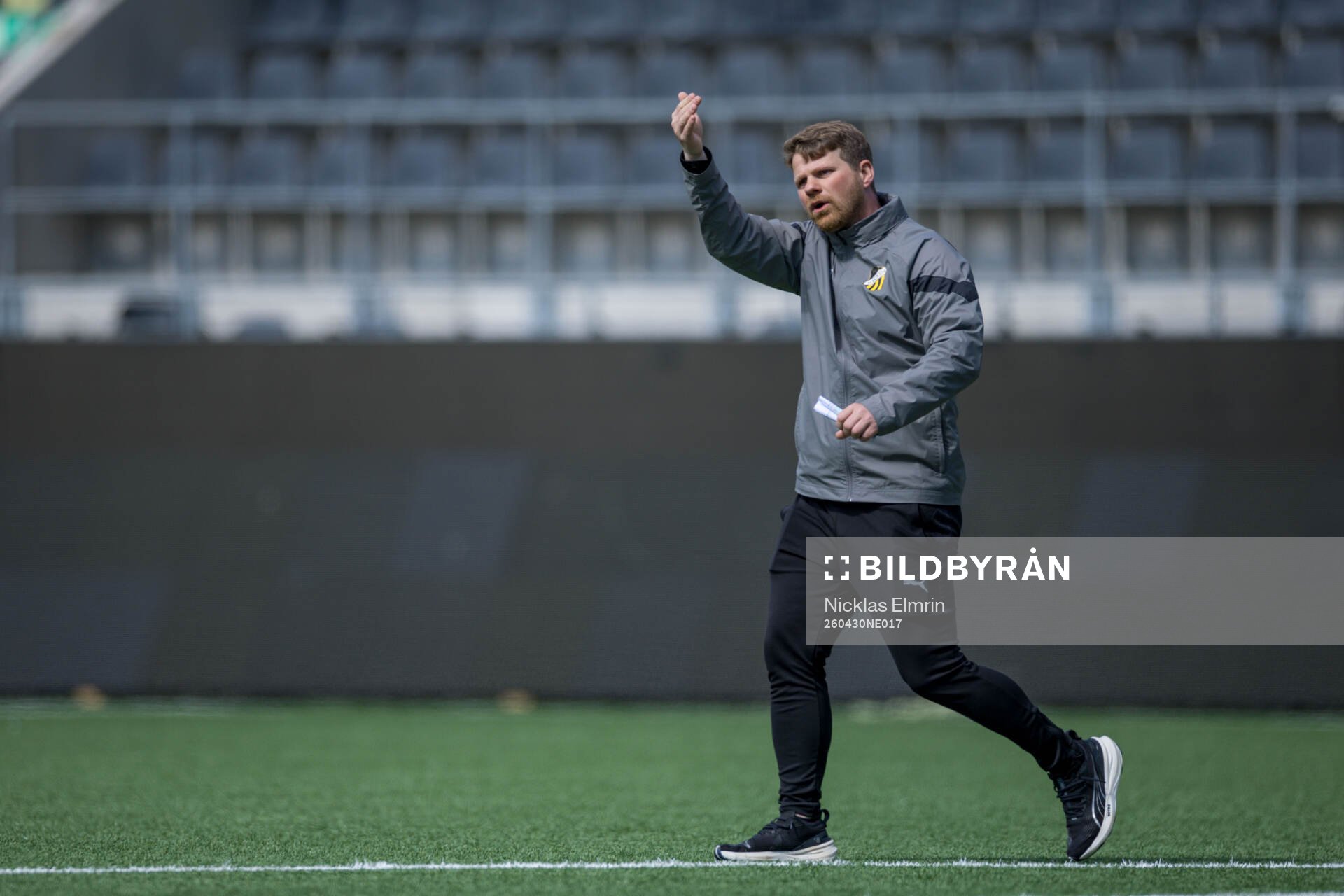 Assistant coach Vigan Berbatovci