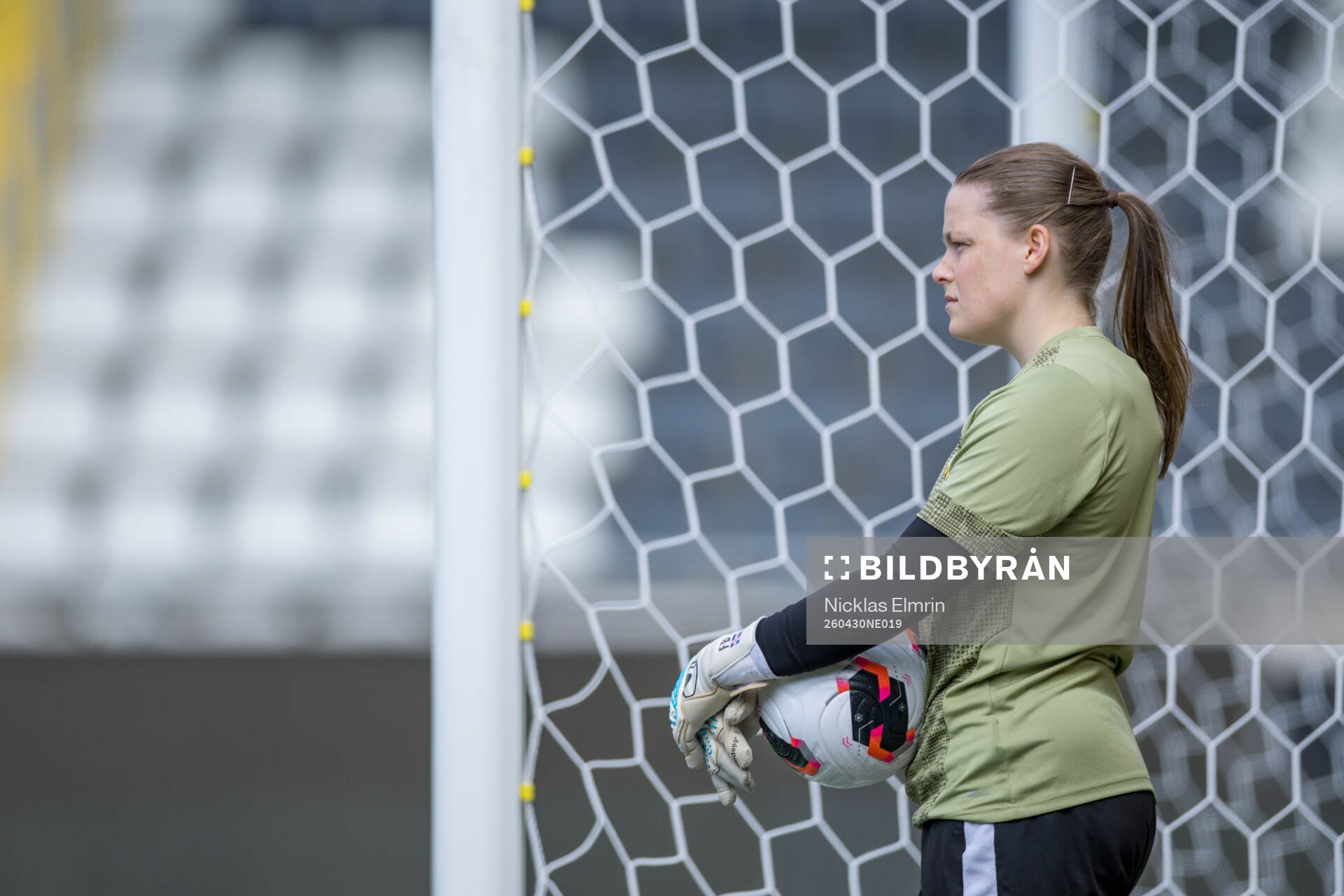 Goalkeeper Disa Hellwig