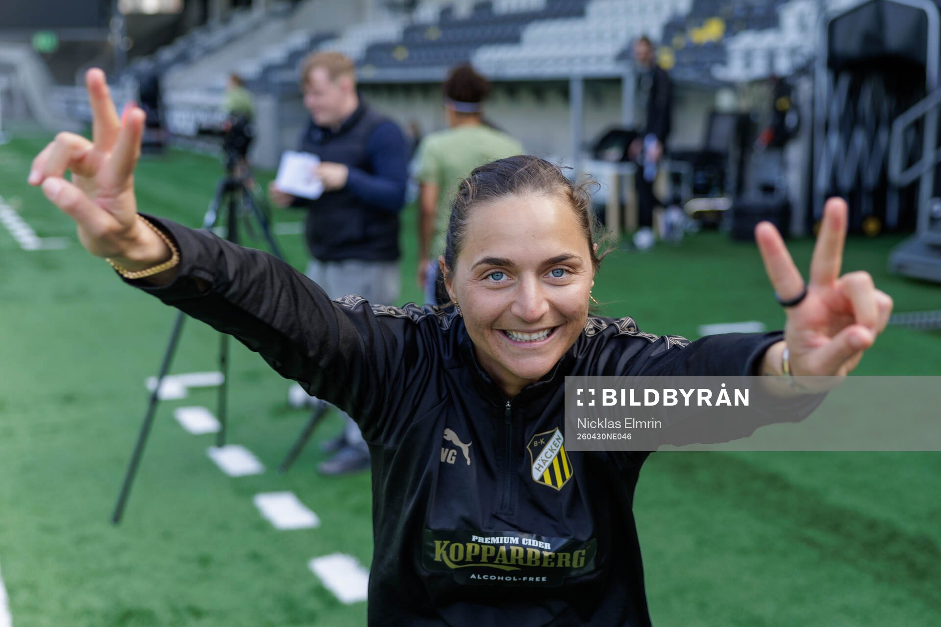 coach Elena Sadiku of Häcken