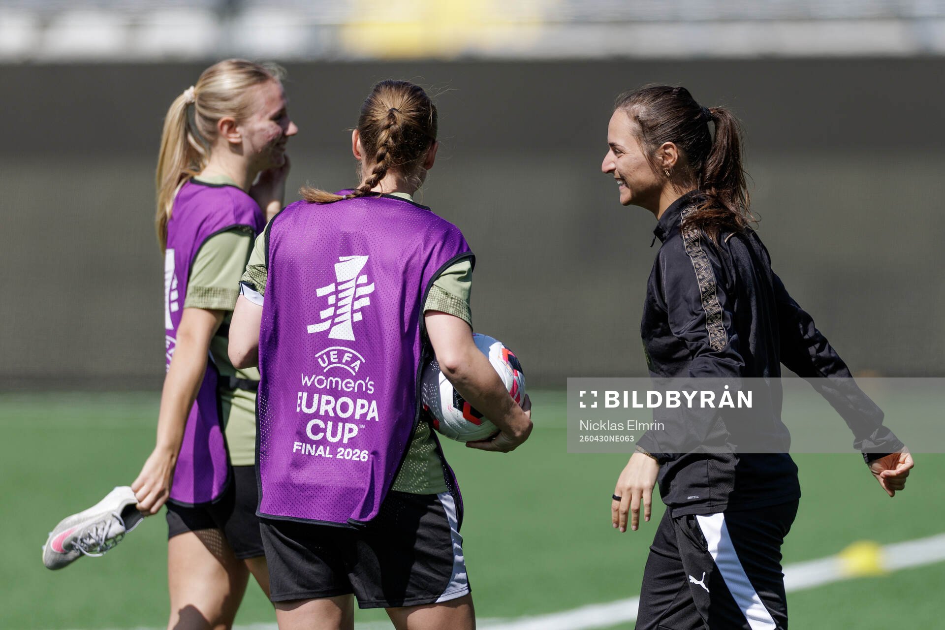 coach Elena Sadiku of Häcken