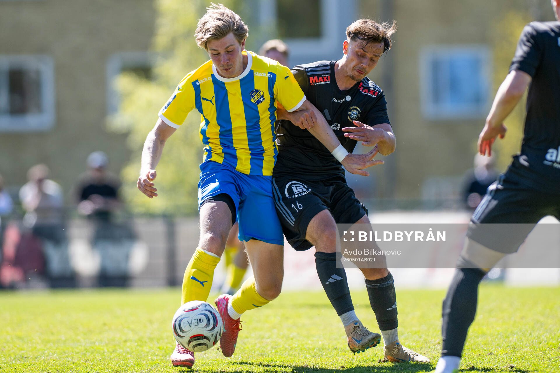 Eskilsminnes Hampus Stoltz och Ängelholms Benjamin Tannus