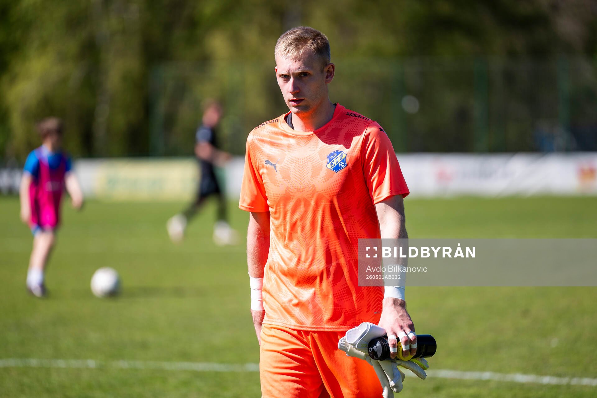 Eskilsminnes målvakt Ian Pettersson