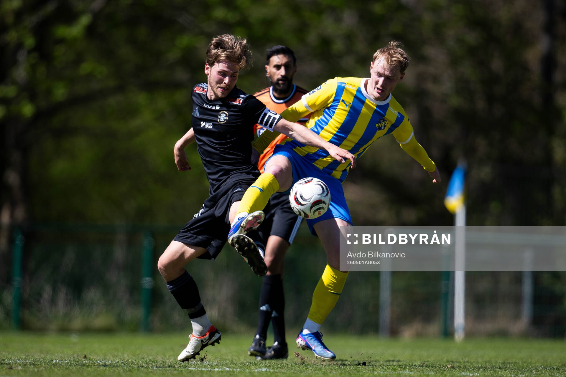 Eskilsminnes Henrik Norrby och Ängelholms Daniel Bergman