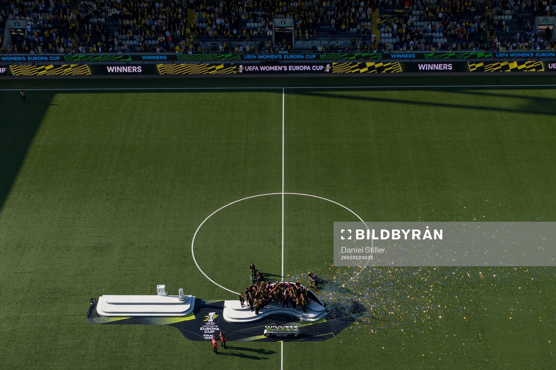 Players of Häcken celebrates