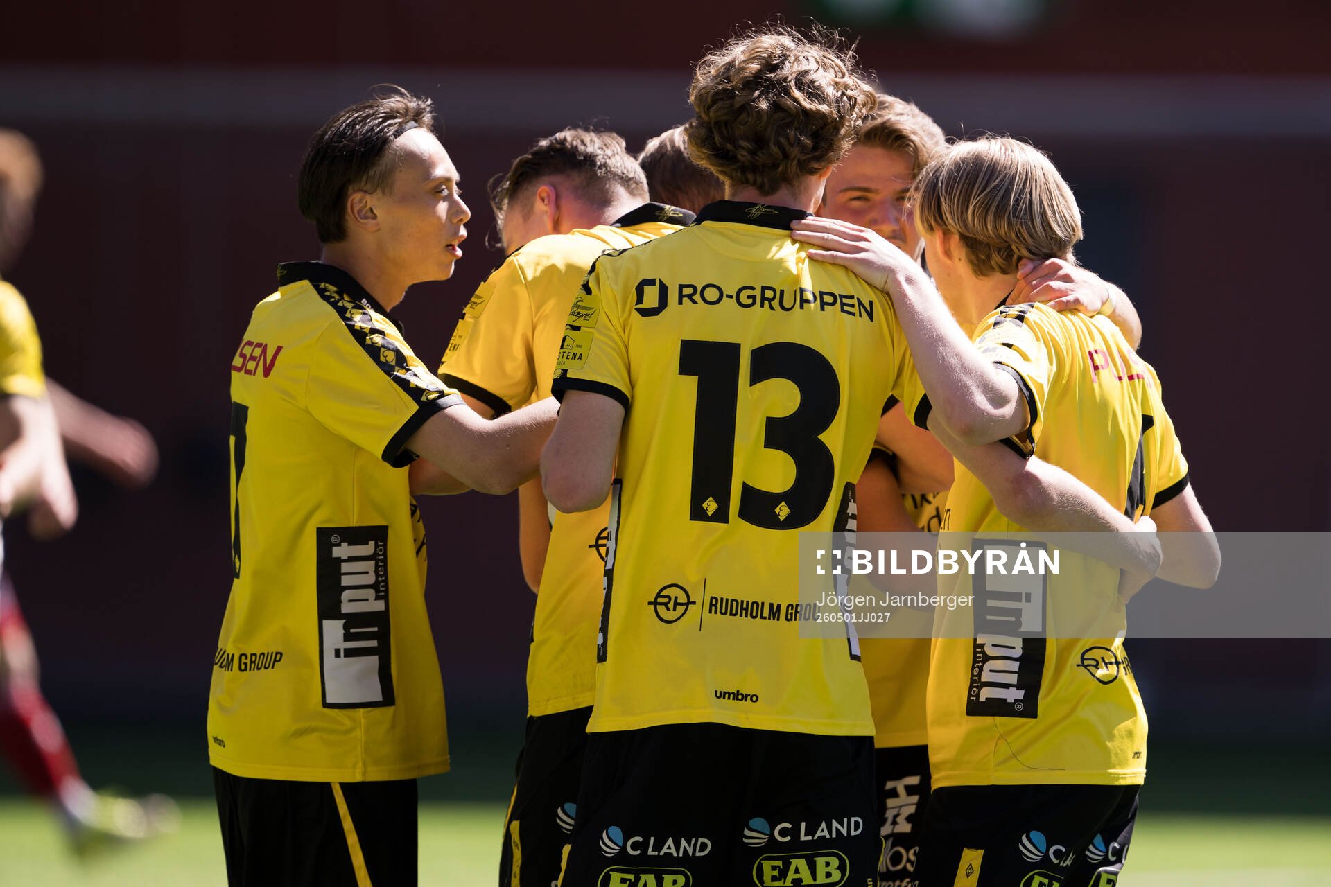 Elfsborgs spelare jublar