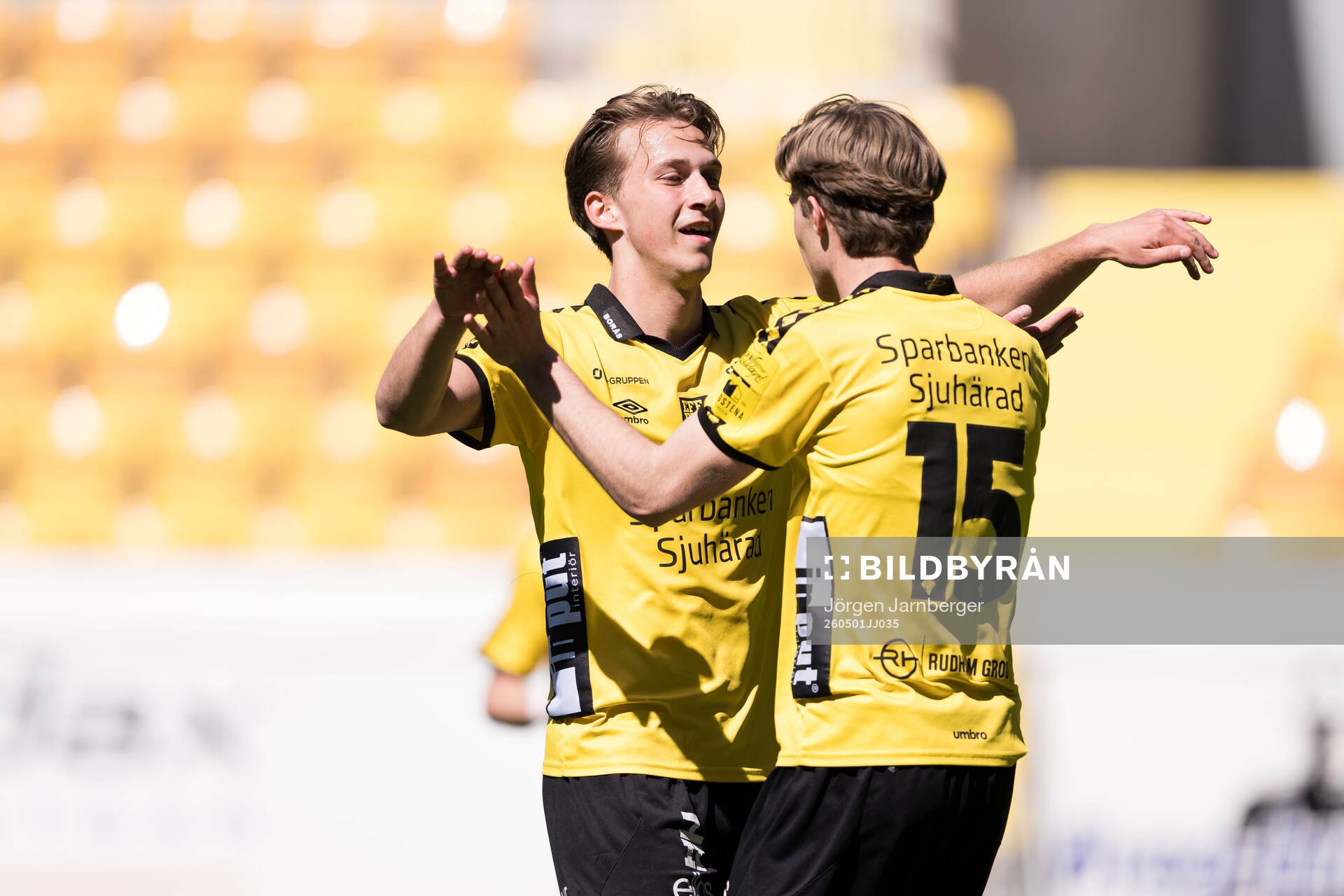 Elfsborgs Nils Roström jublar