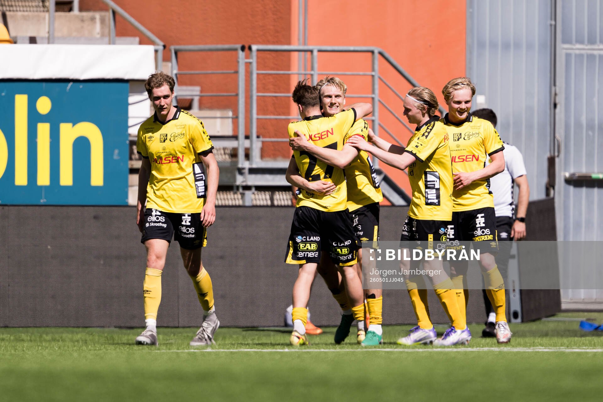 Elfsborgs Kasper Örtegren jublar