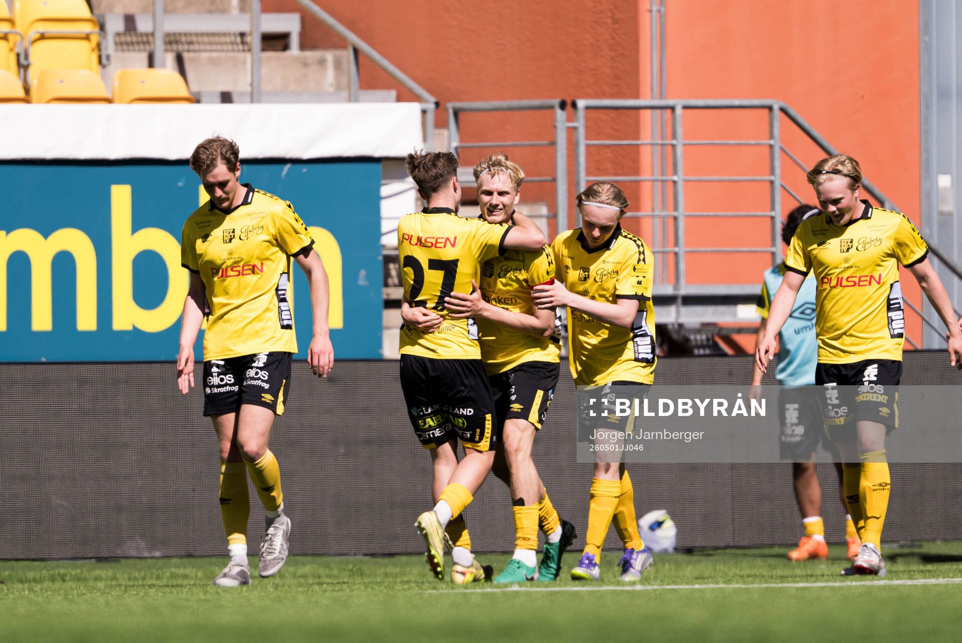Elfsborgs Kasper Örtegren jublar