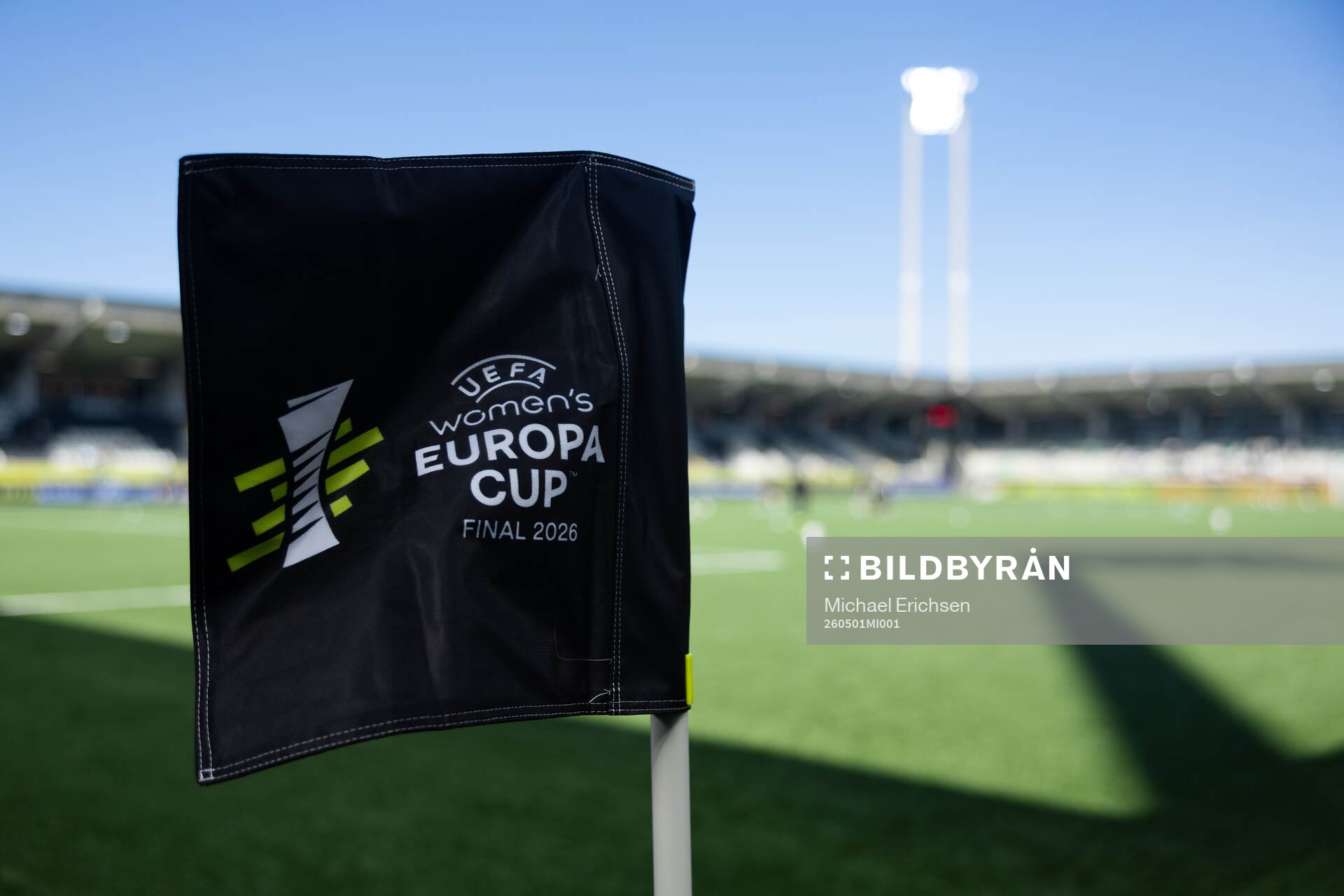 A corner flag