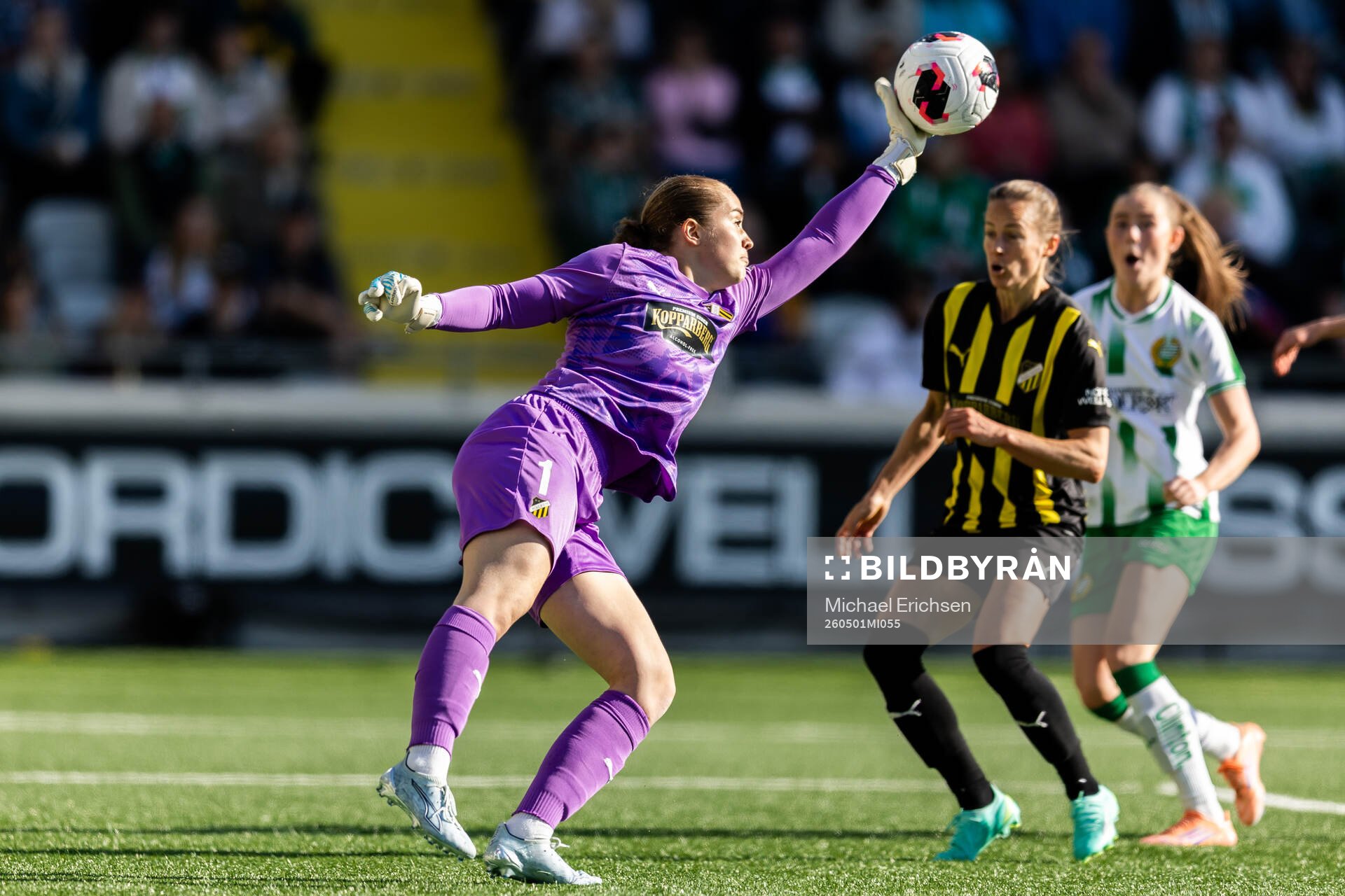 Goalkeeper Fanney Inga Birkisdottir of Häcken
