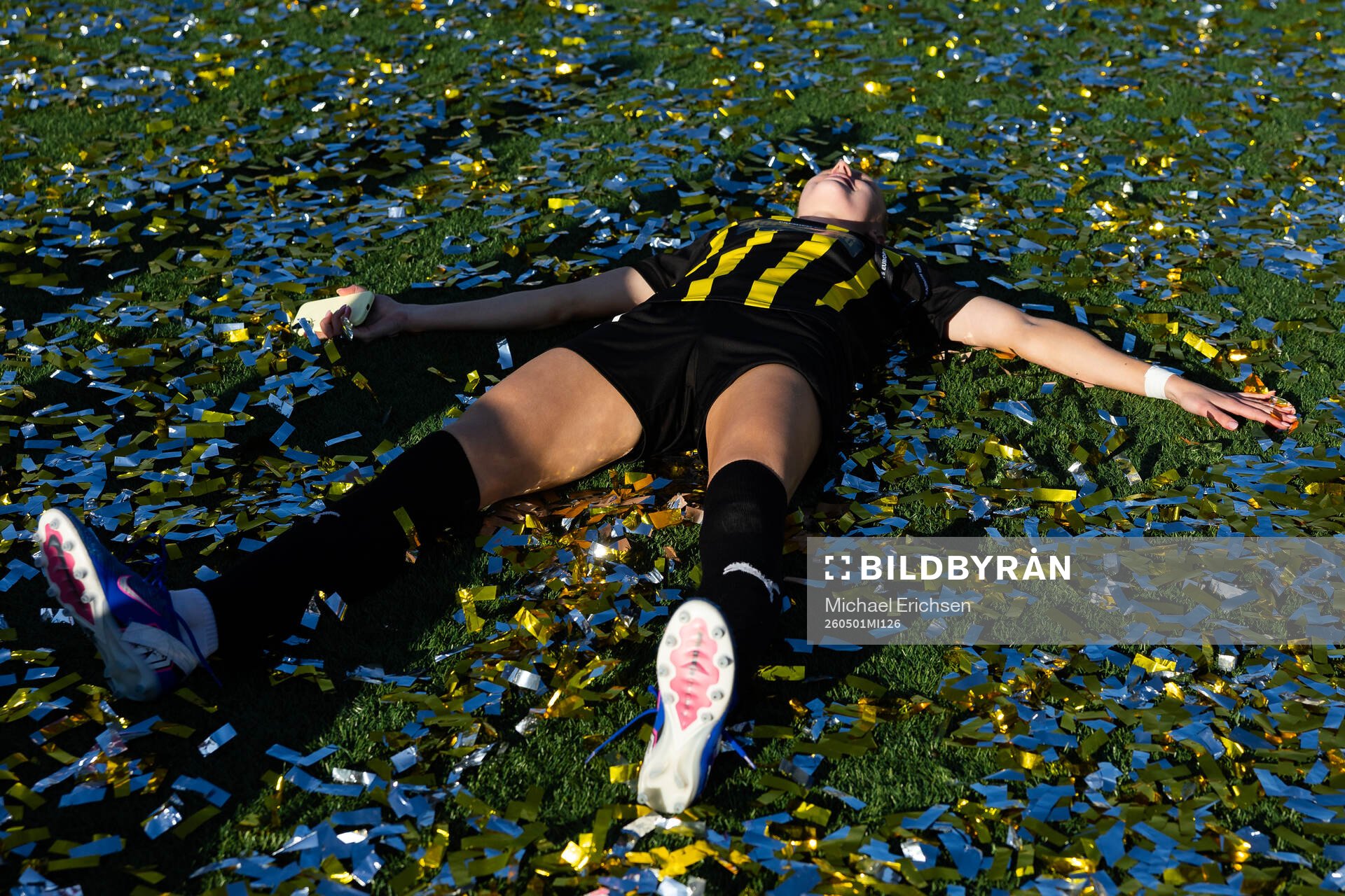 during the UEFA Women's Europa Cup final between Häcken