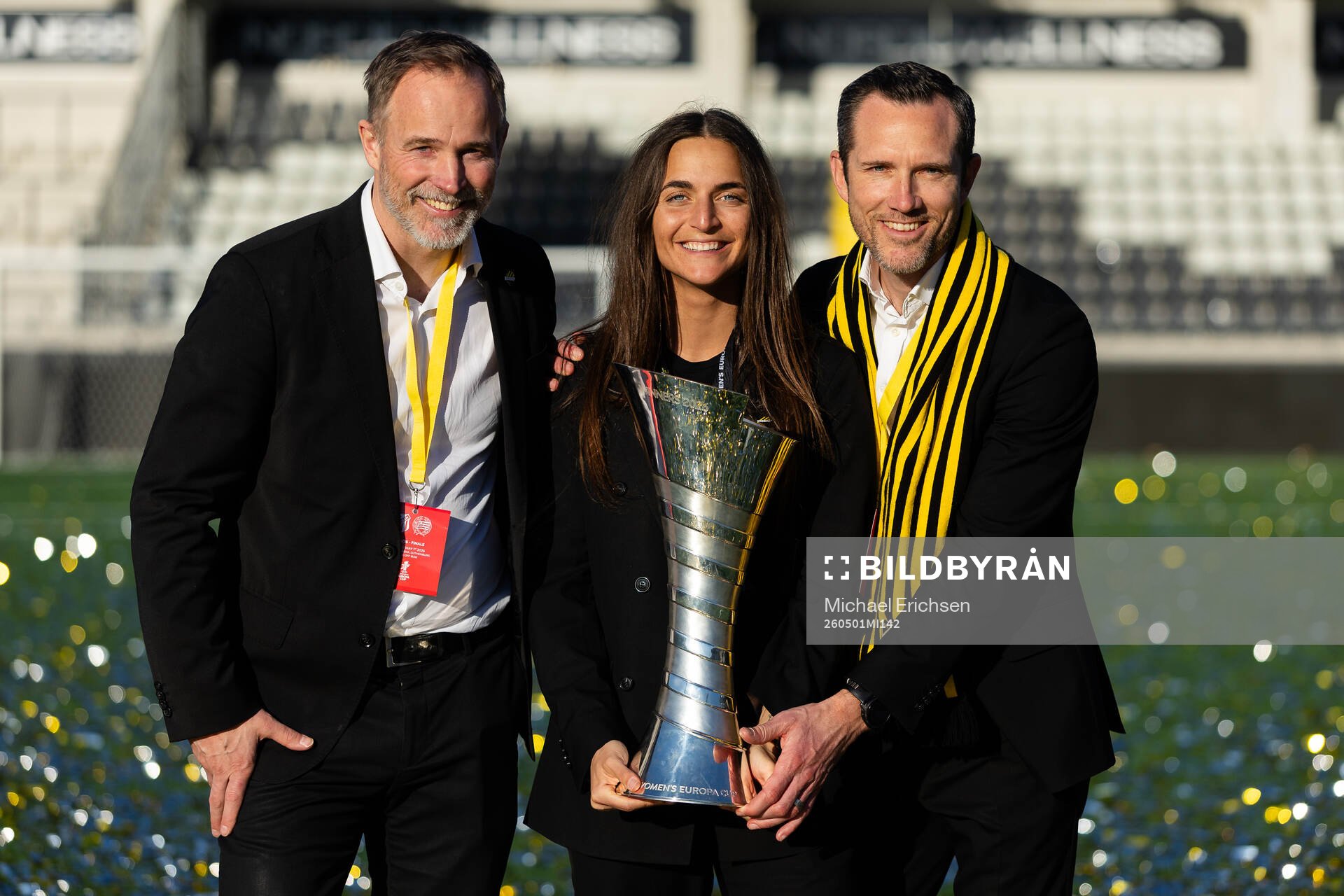 Sports director Christian Lundström, head coach Elena