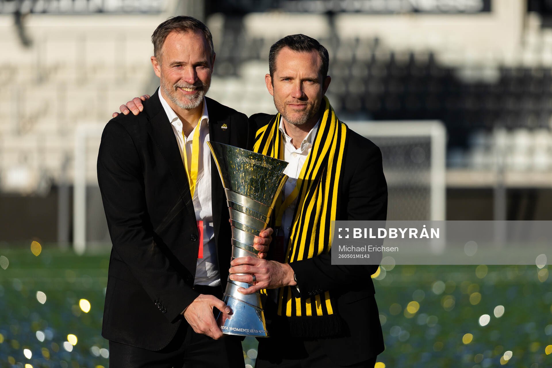 Sports director Christian Lundström and head of sports