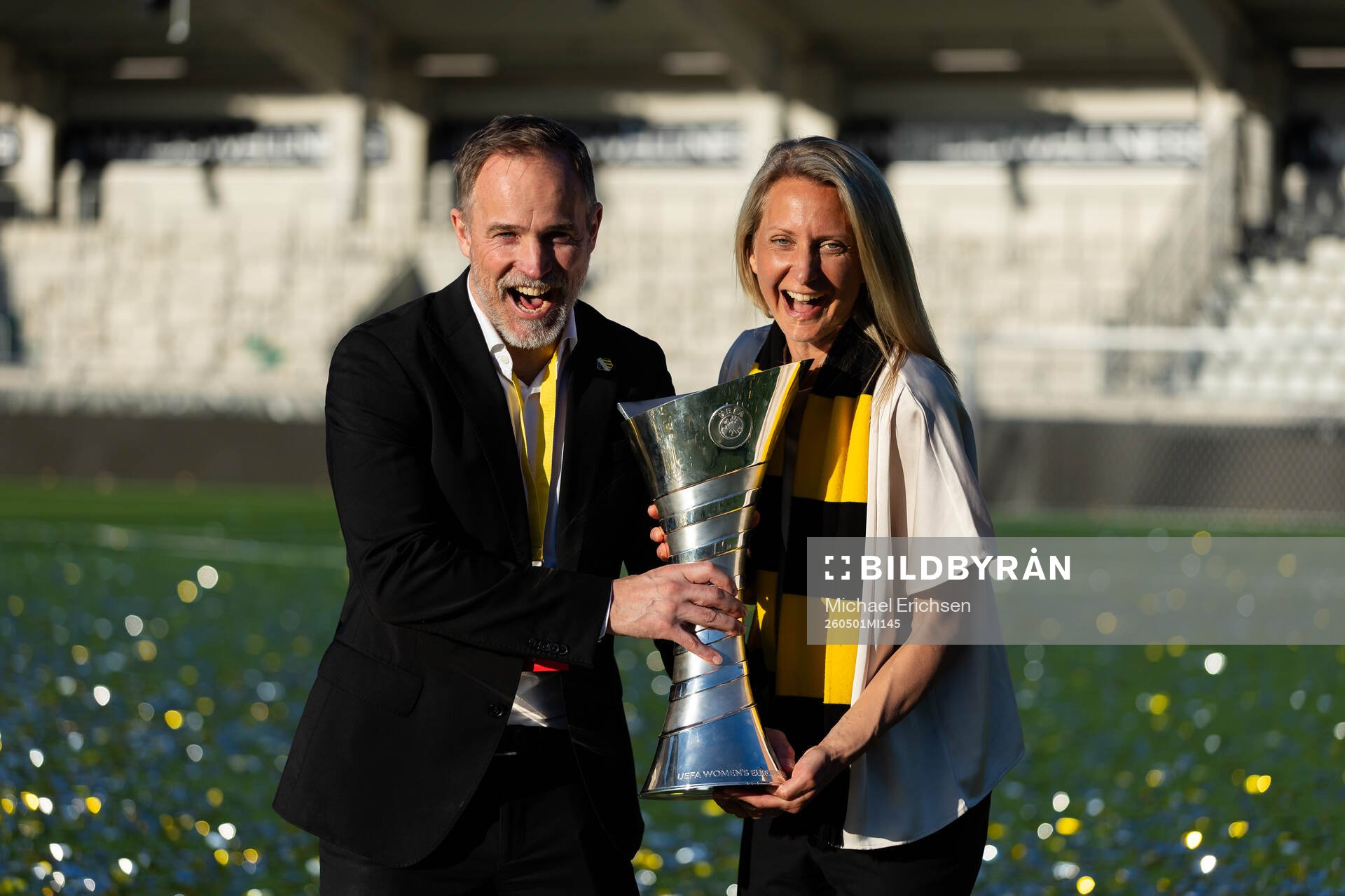 Sports director Christian Lundström and vice club manager