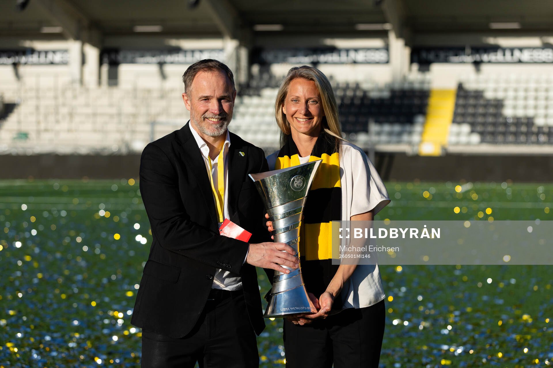 Sports director Christian Lundström and vice club manager